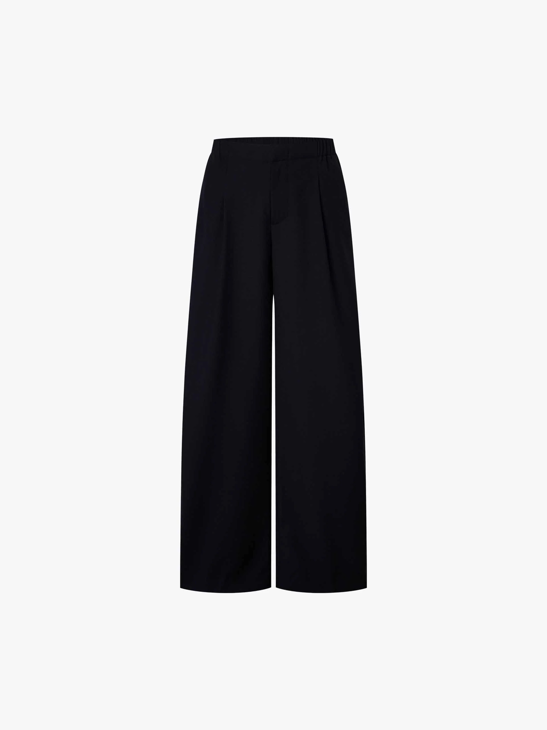 Elastic Waist Barrel-Leg Pants - Image 5