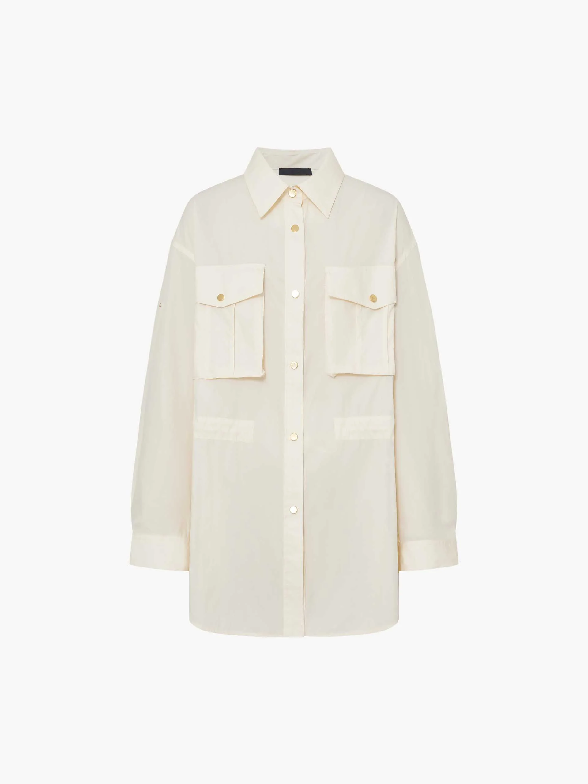 Elastic Waist Cargo Jacket - Image 5