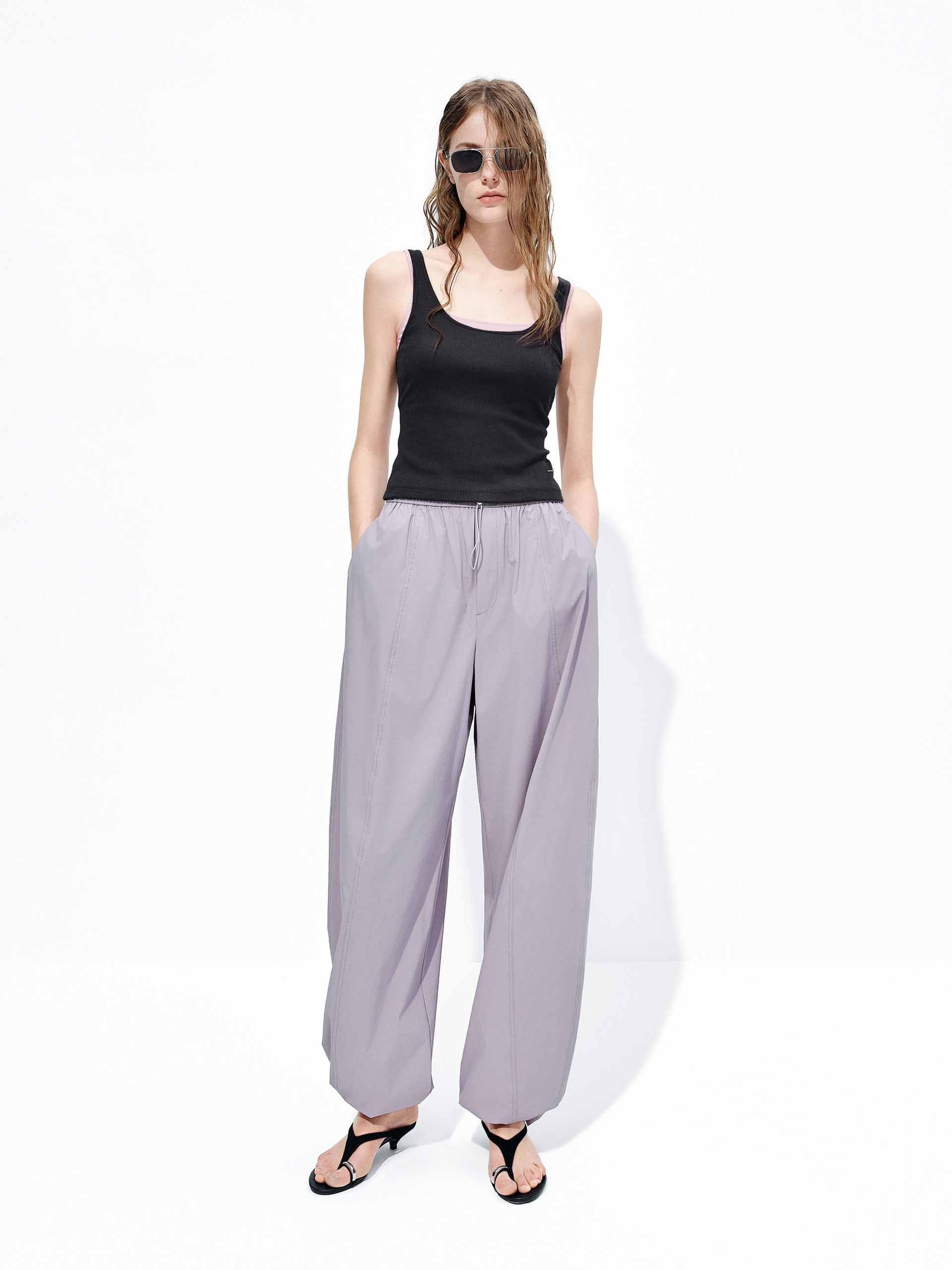 Elastic Waistband Jogger Pants - Image 10