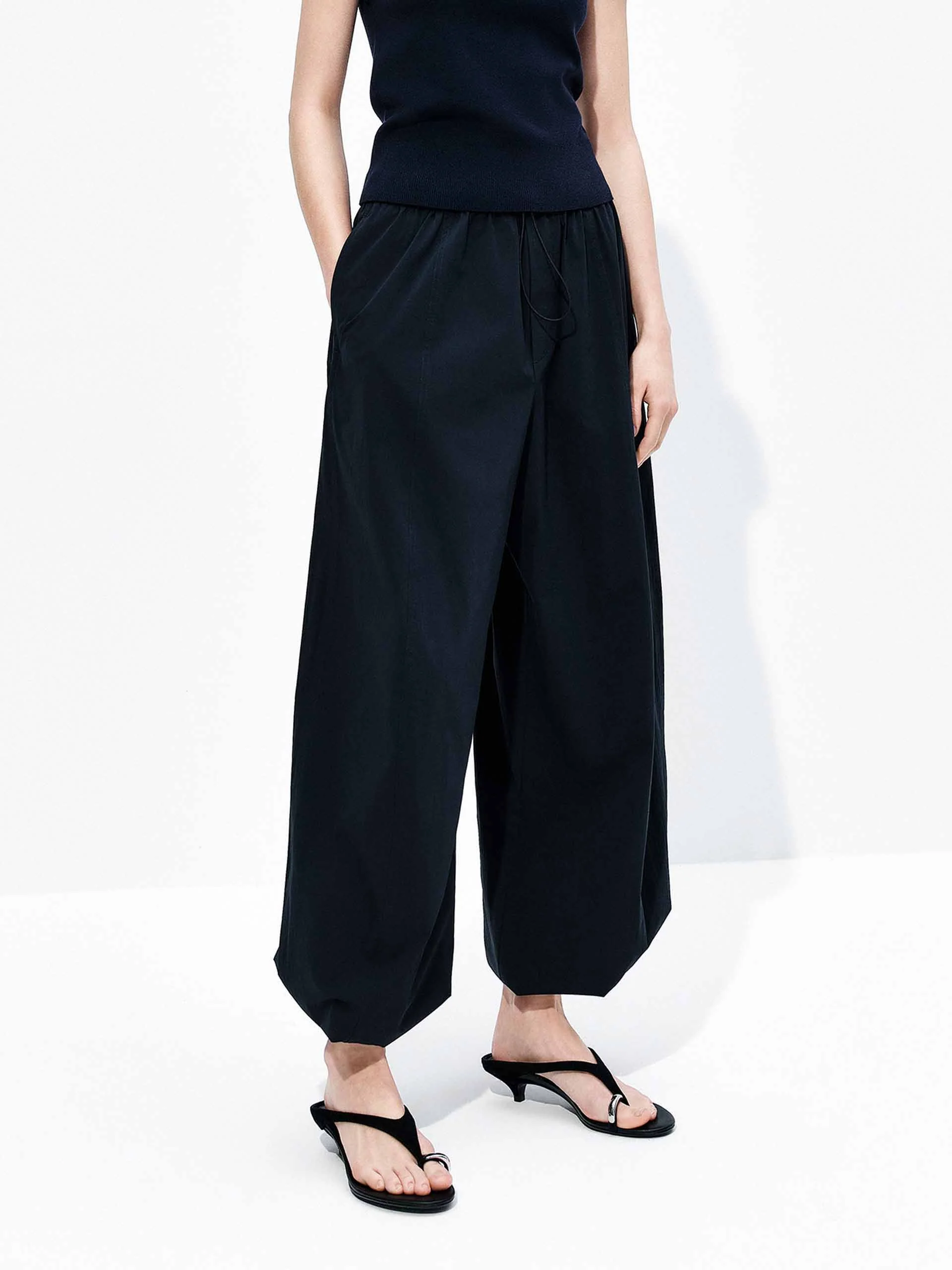 Elastic Waistband Jogger Pants - Image 6