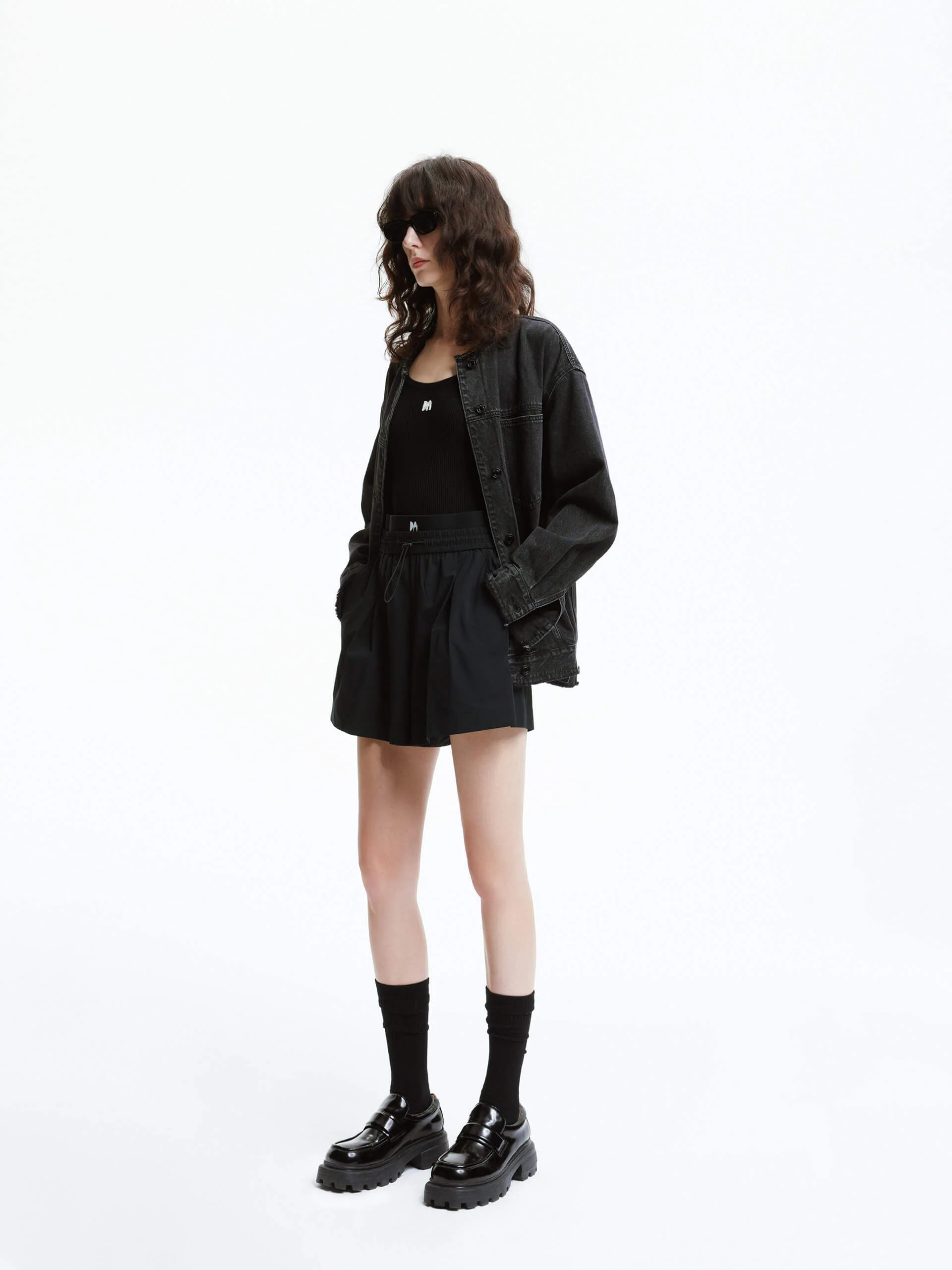Elasticated Double Waist Shorts - Image 16