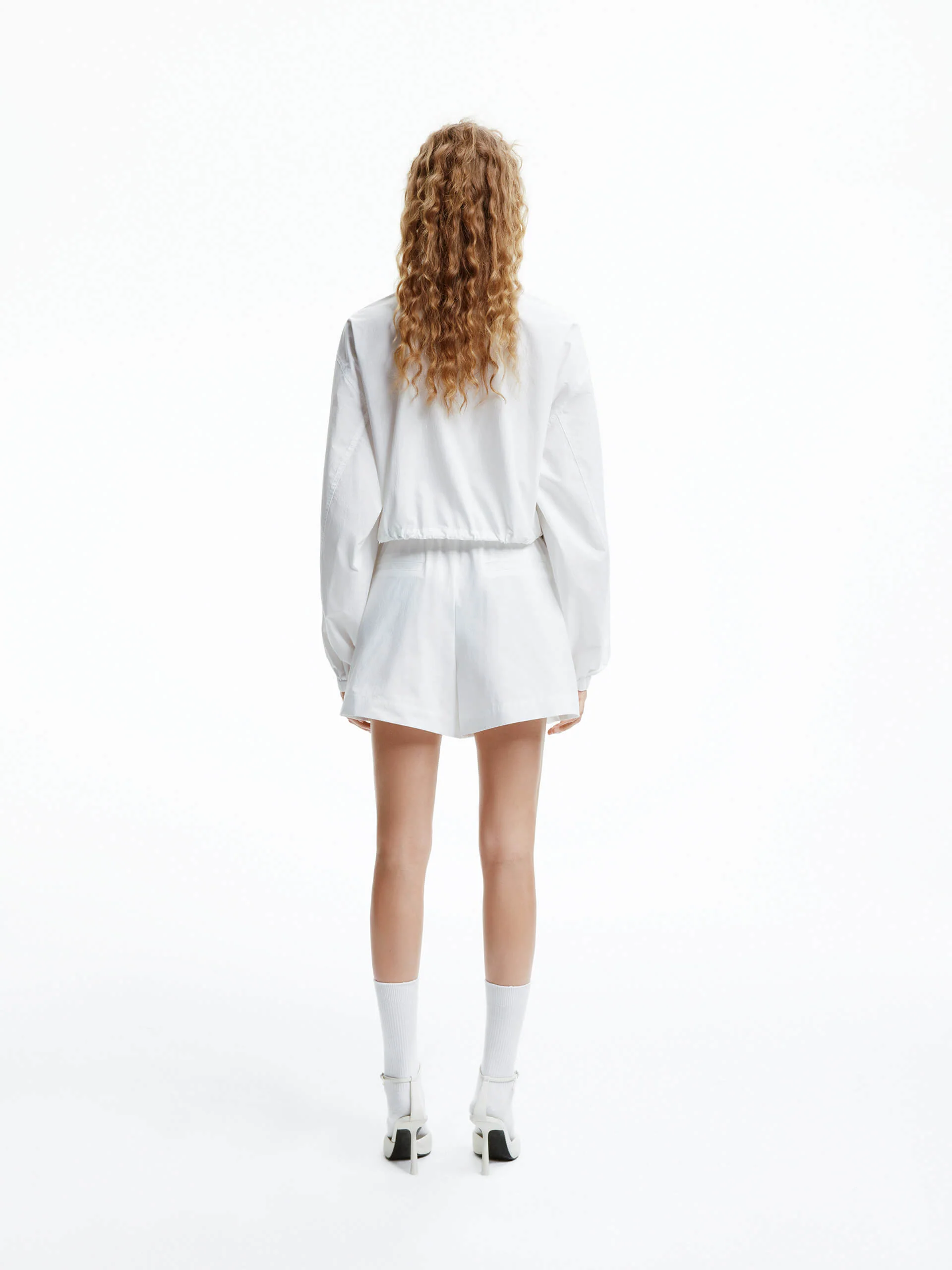 Elasticated Double Waist Shorts - Image 6