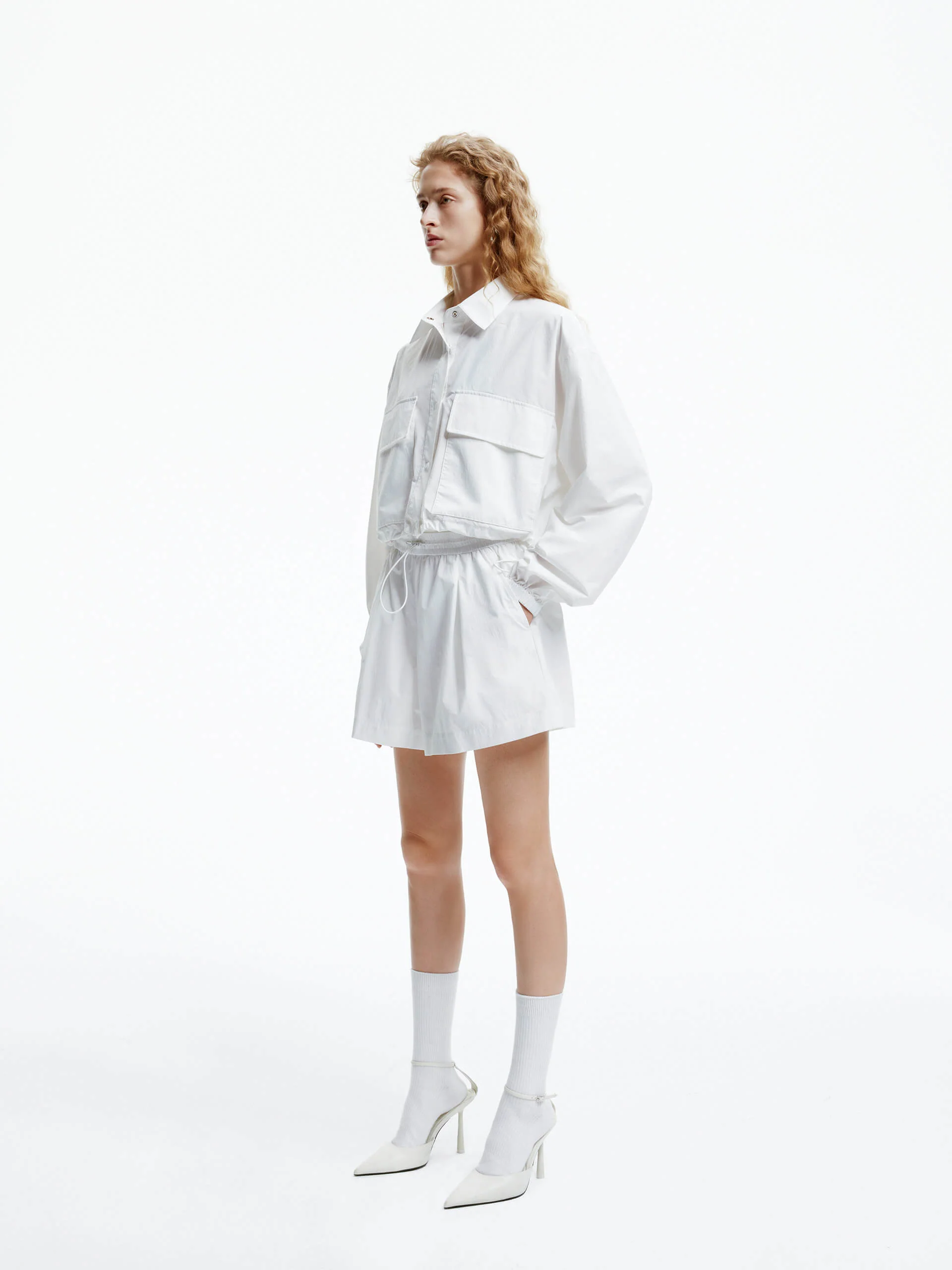 Elasticated Double Waist Shorts - Image 8