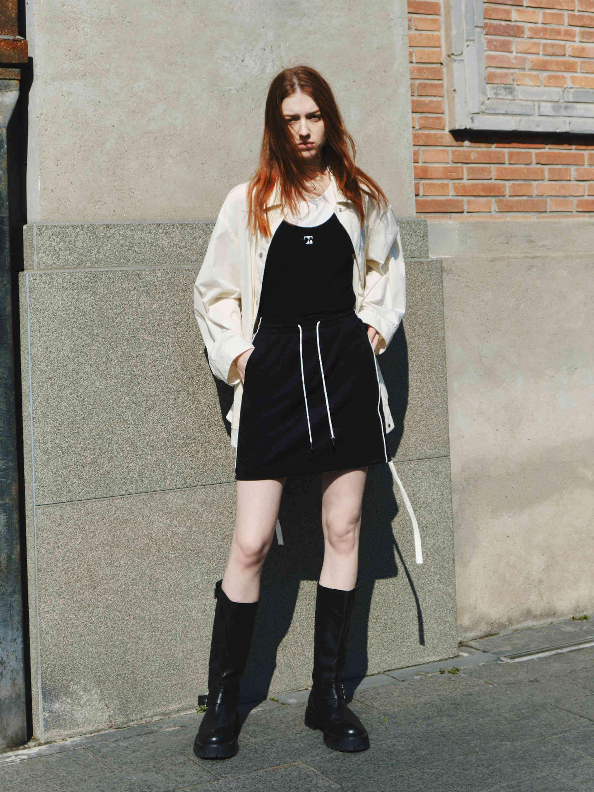 Elasticated Waist Mini Skirt - Image 11