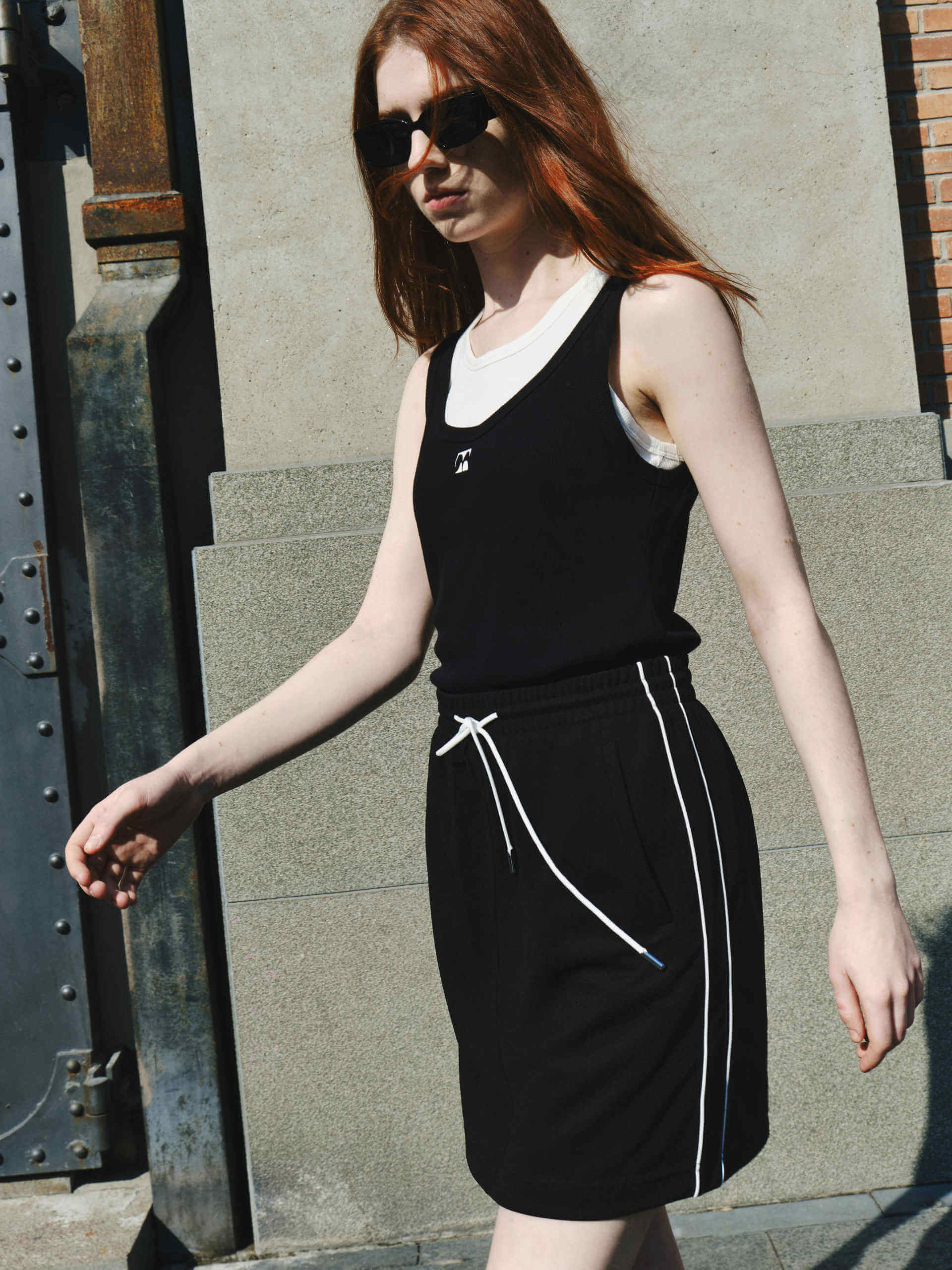 Elasticated Waist Mini Skirt - Image 8