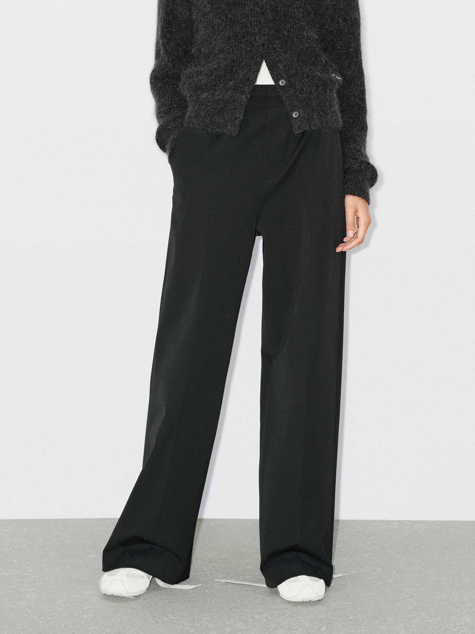 Elasticated Waist Tailored Pants - Image 9
