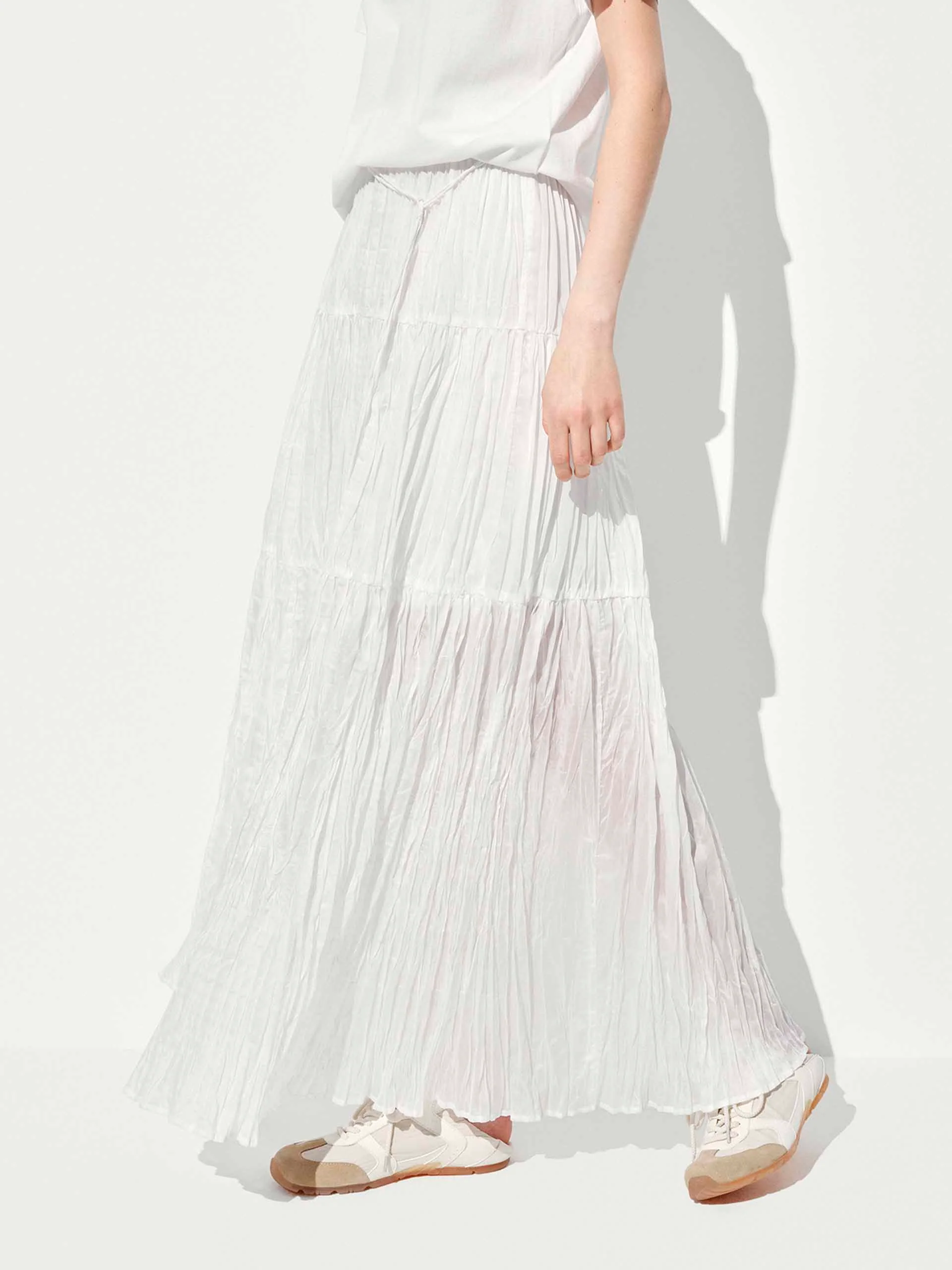 Elastic Waistband Tulle Skirt - Image 3