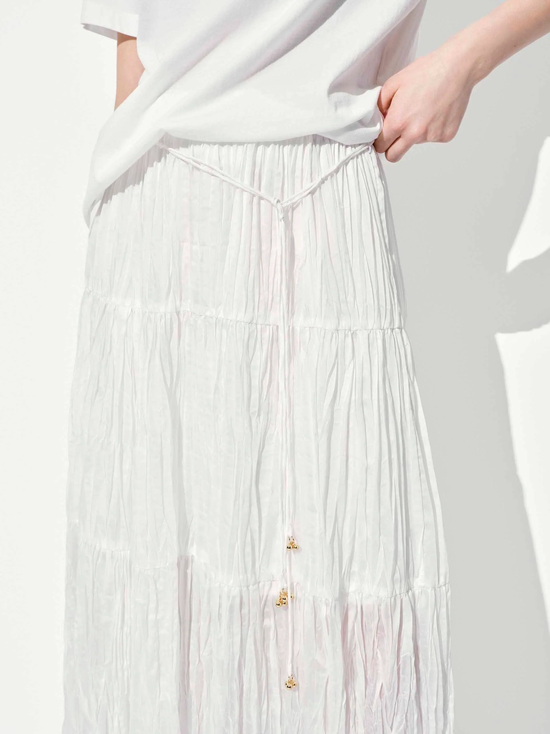 Elastic Waistband Tulle Skirt - Image 7