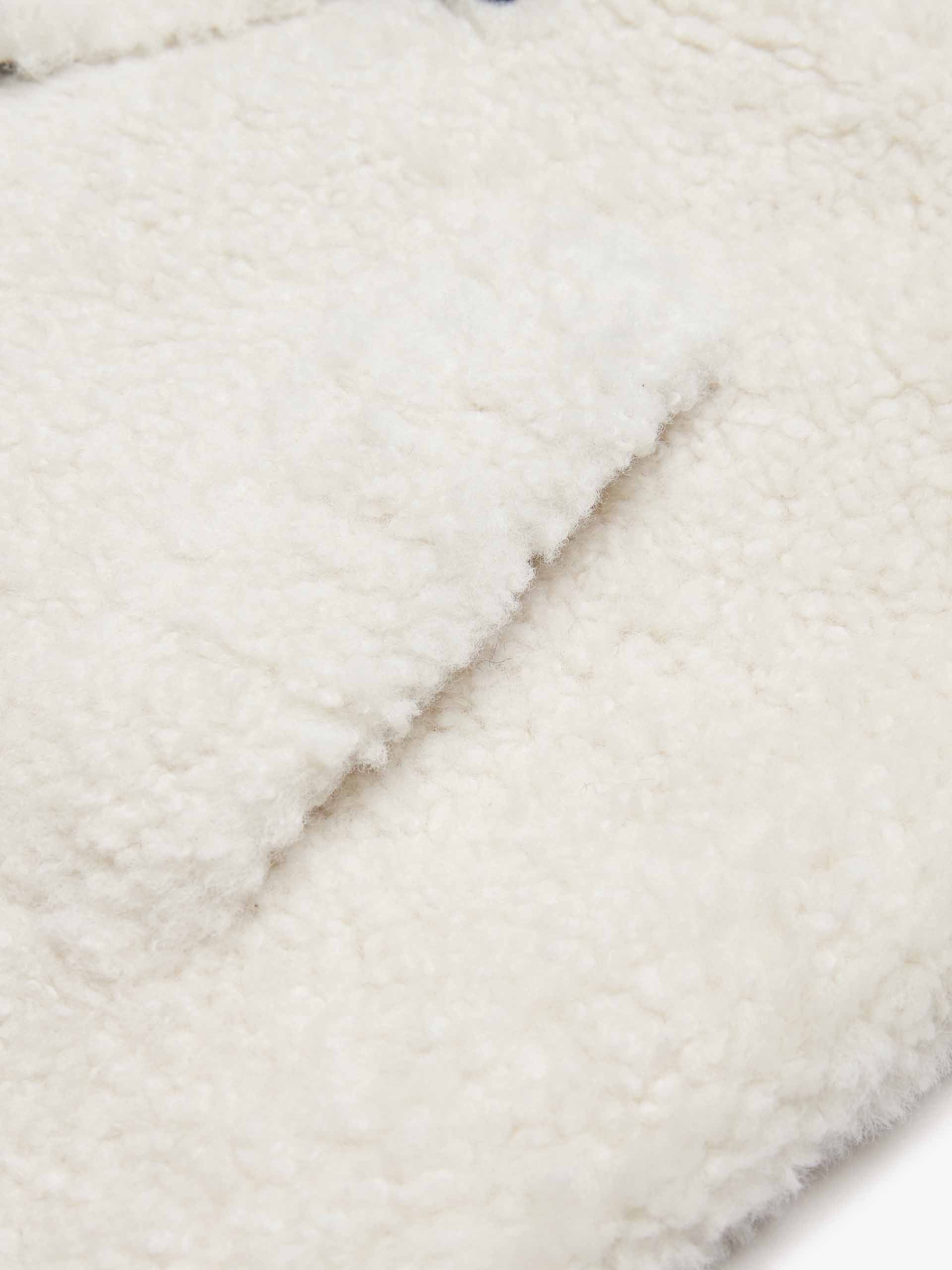 Faux Shearling Coat - Image 4