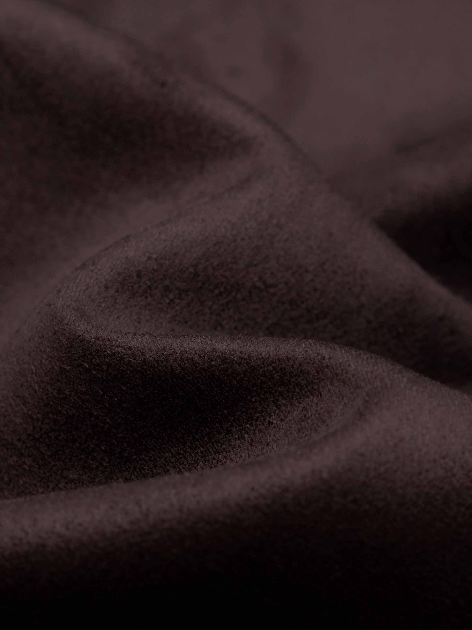 Faux Suede Brown Jacket - Image 4