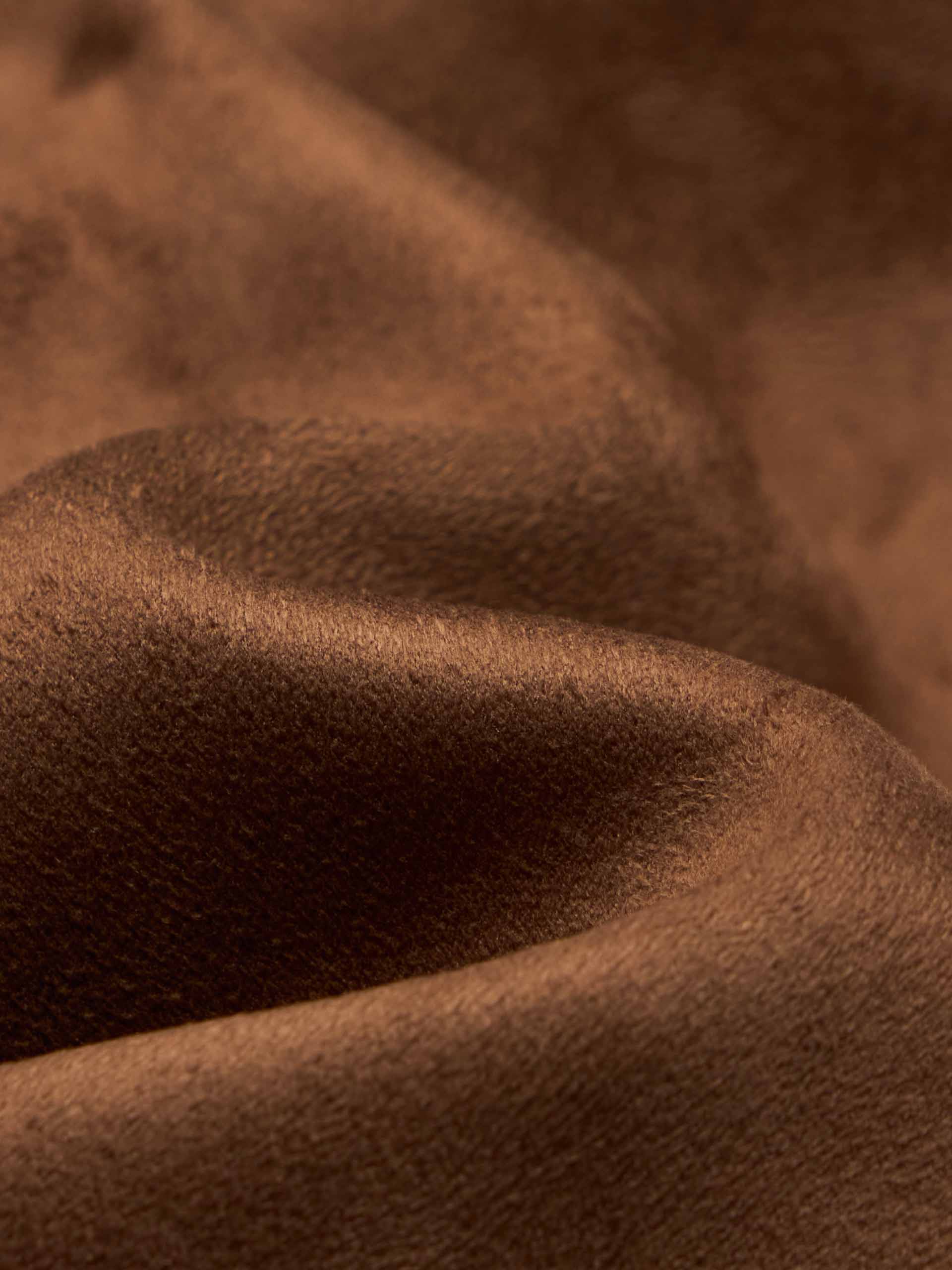 Faux Suede Brown Skirt - Image 4