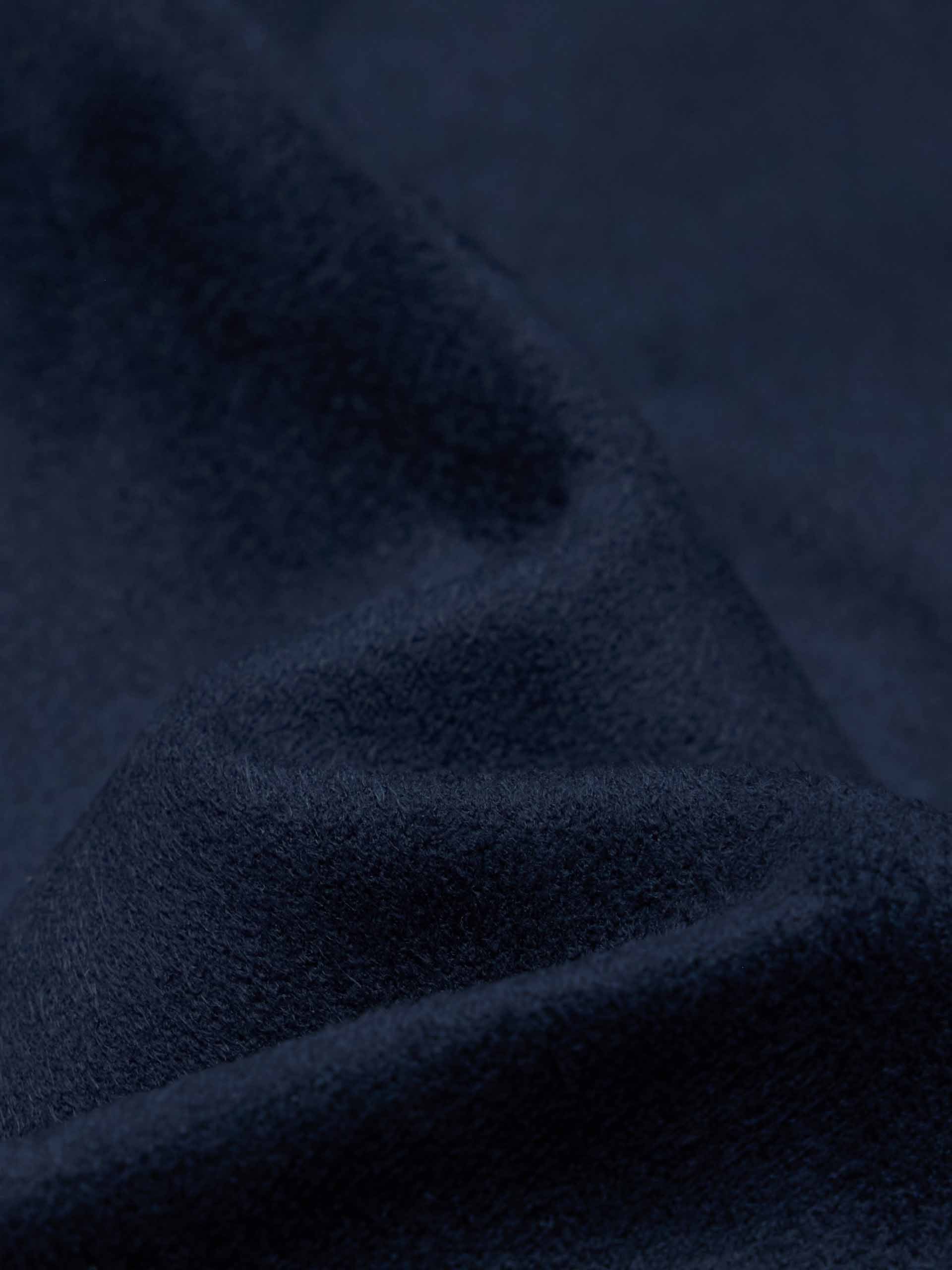 Faux Suede Cropped Coat - Image 4