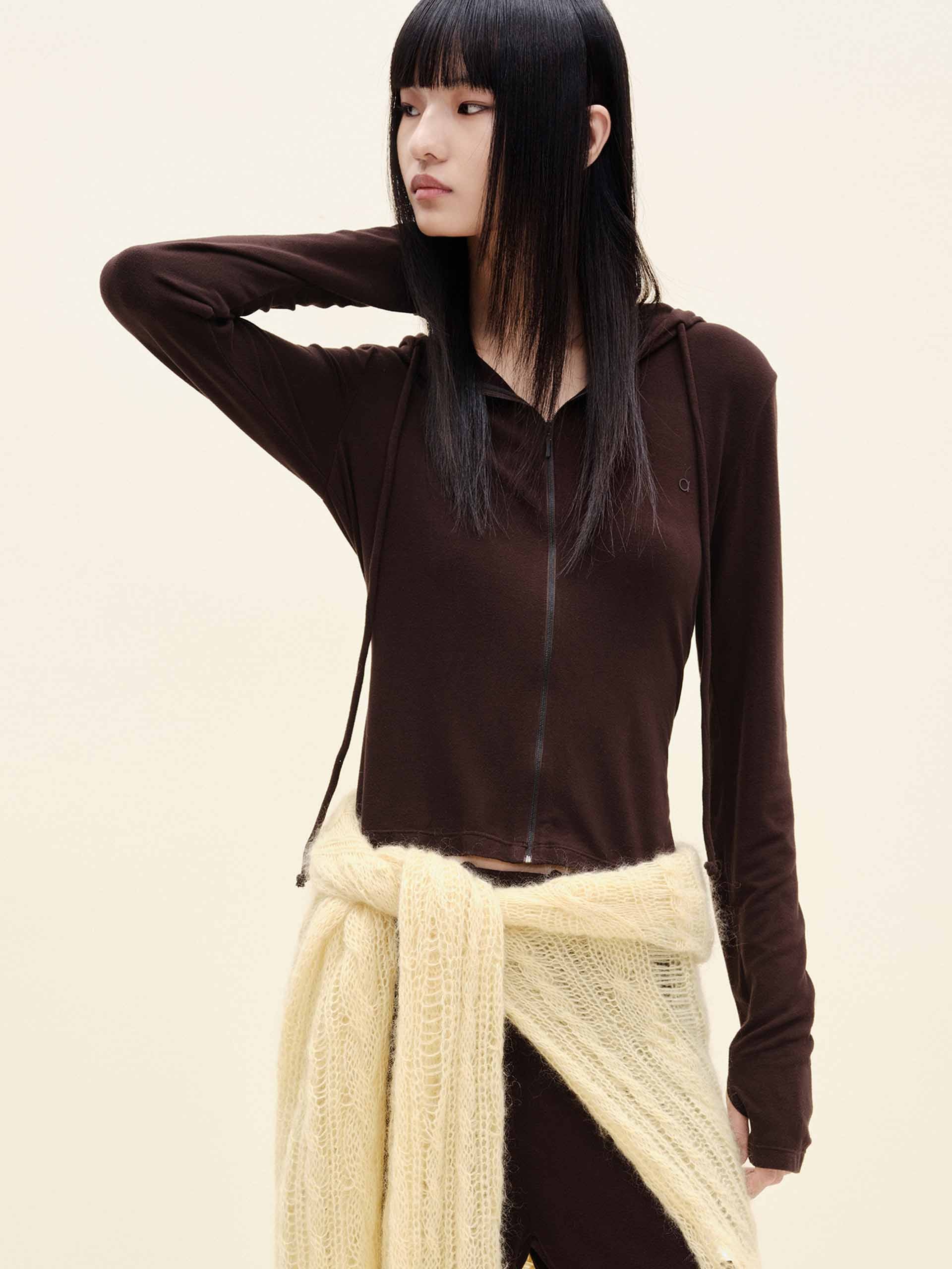 Drawstring Hooded Jacket - Image 11