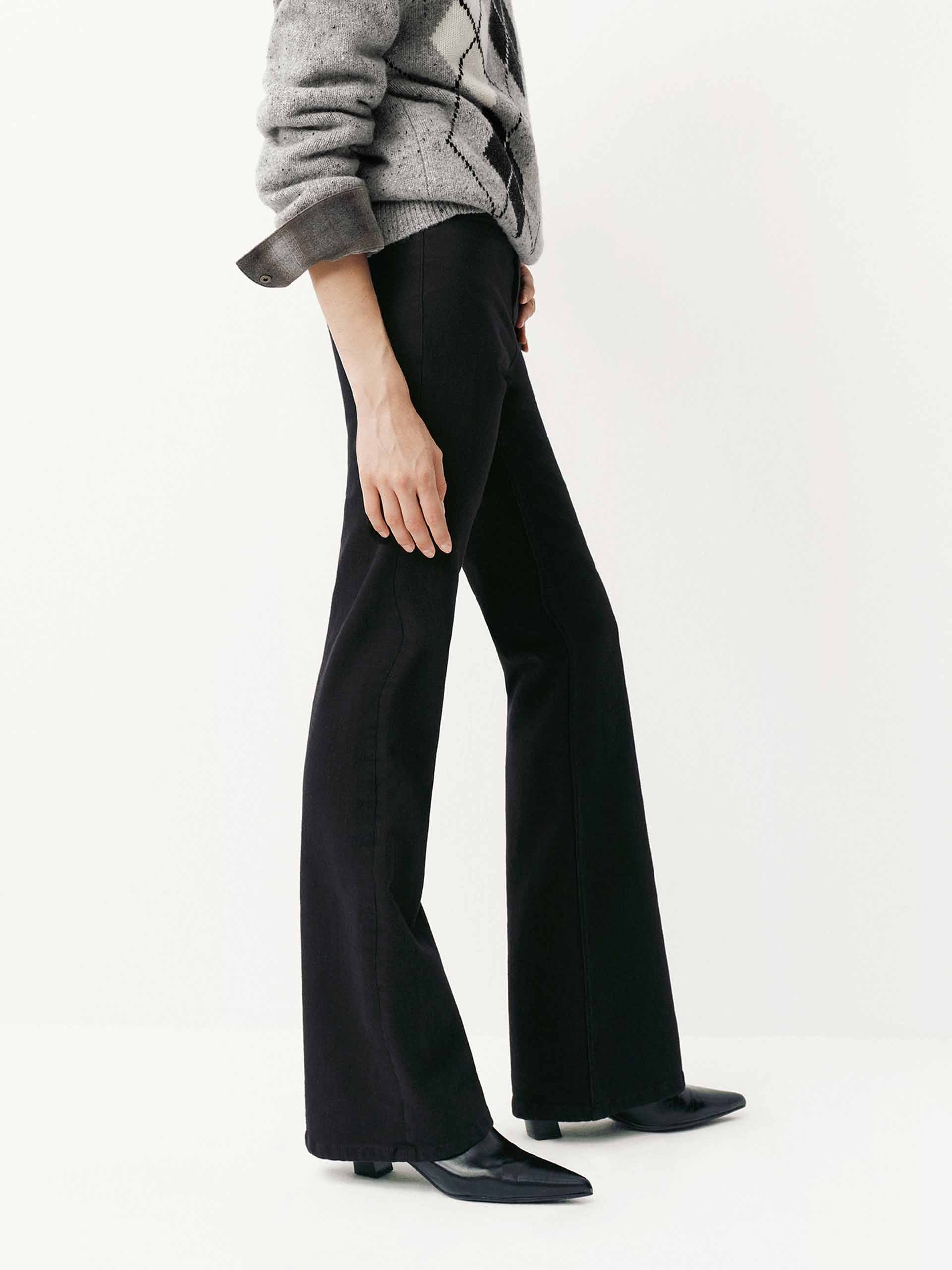 Fitted Flared Jeans - Image 7