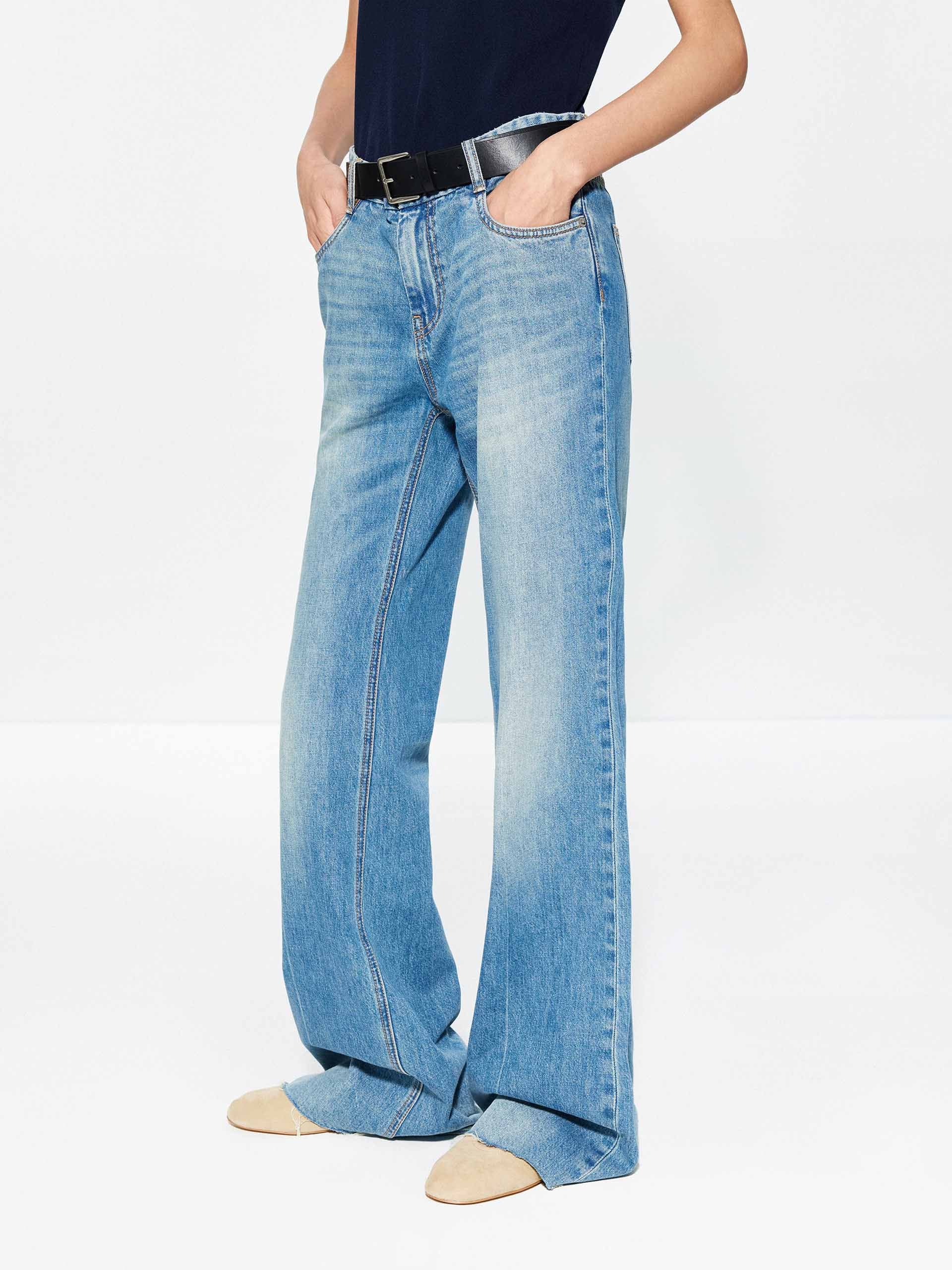 Flared Full Length Jeans - Image 3