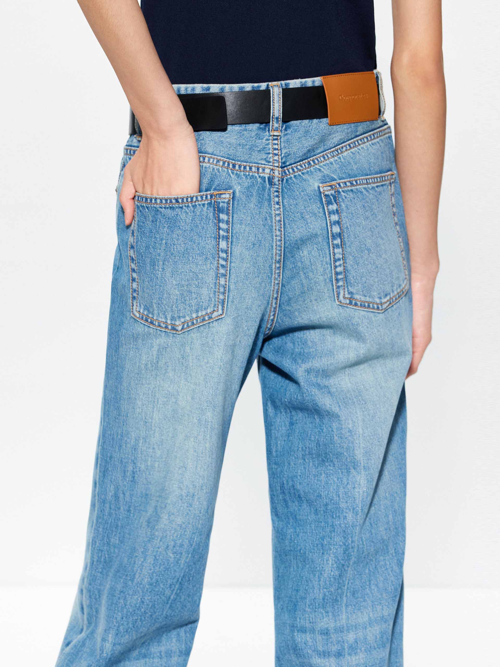 Flared Full Length Jeans - Image 8