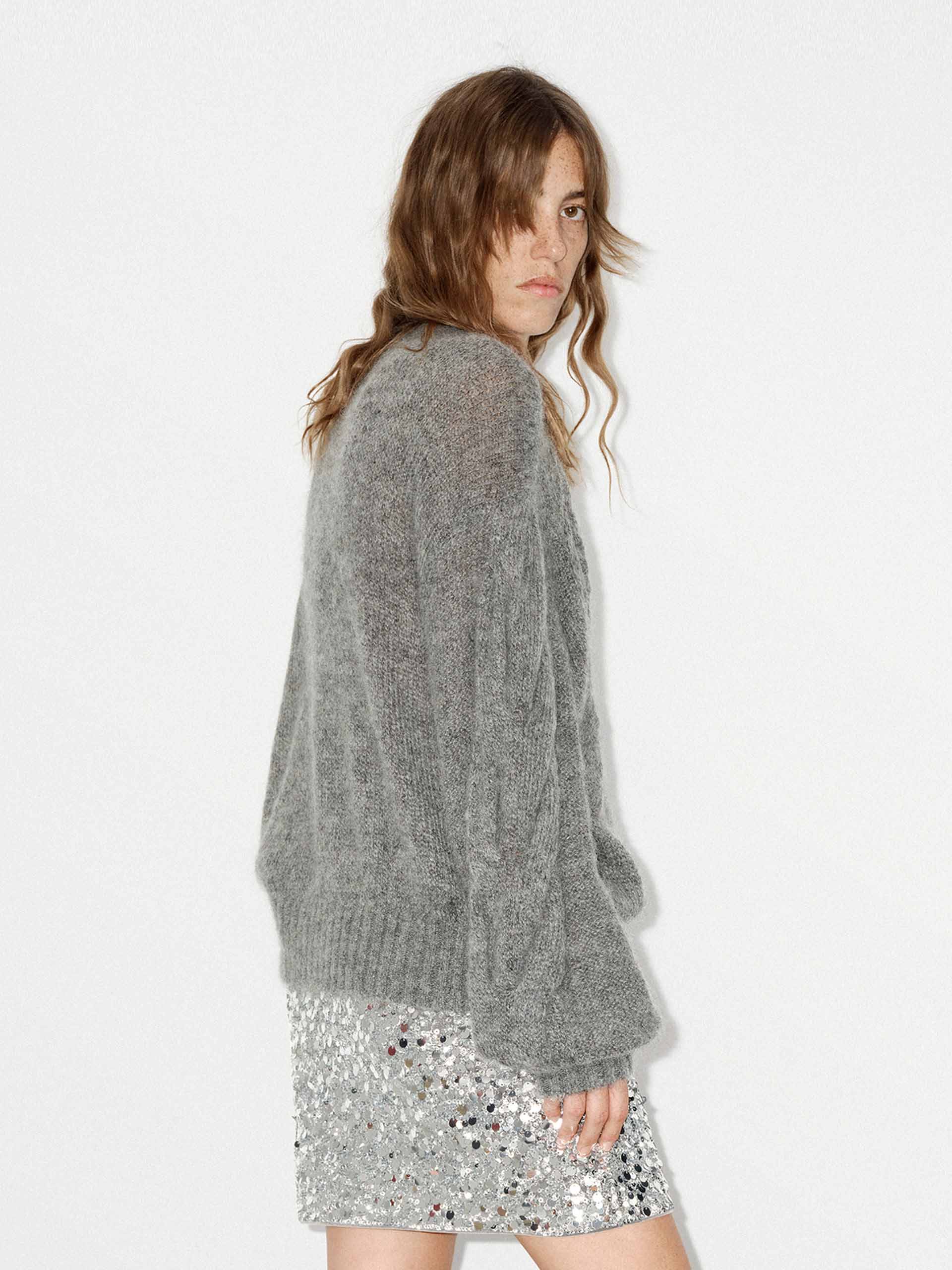 Front Bow Loose Sweater - Image 15