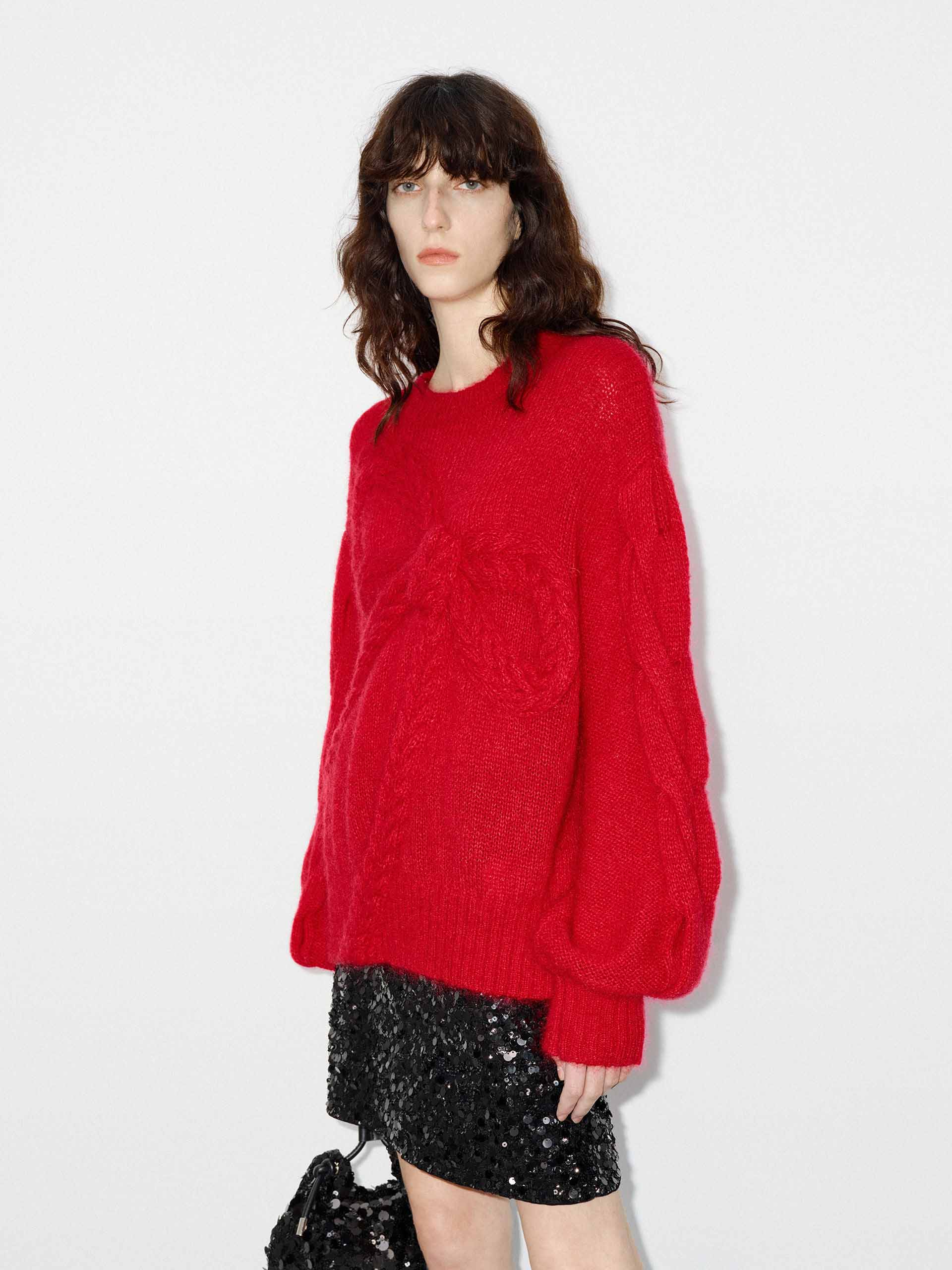 Front Bow Loose Sweater - Image 8