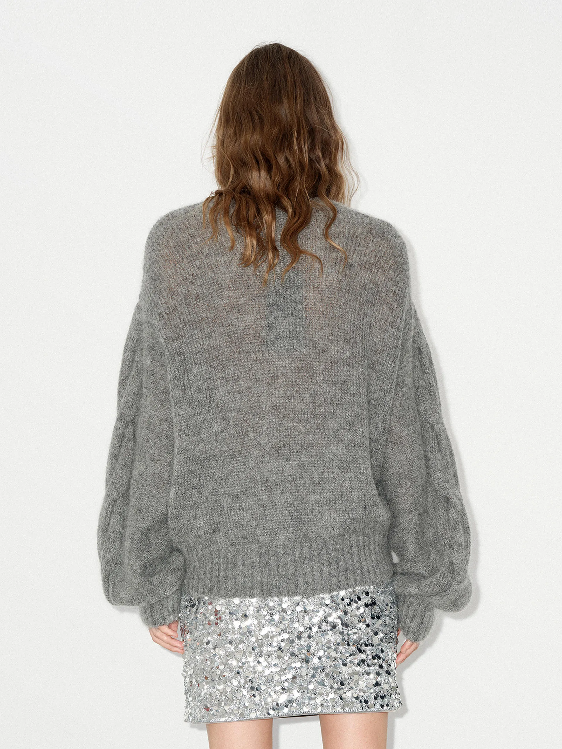 Front Bow Loose Sweater - Image 9