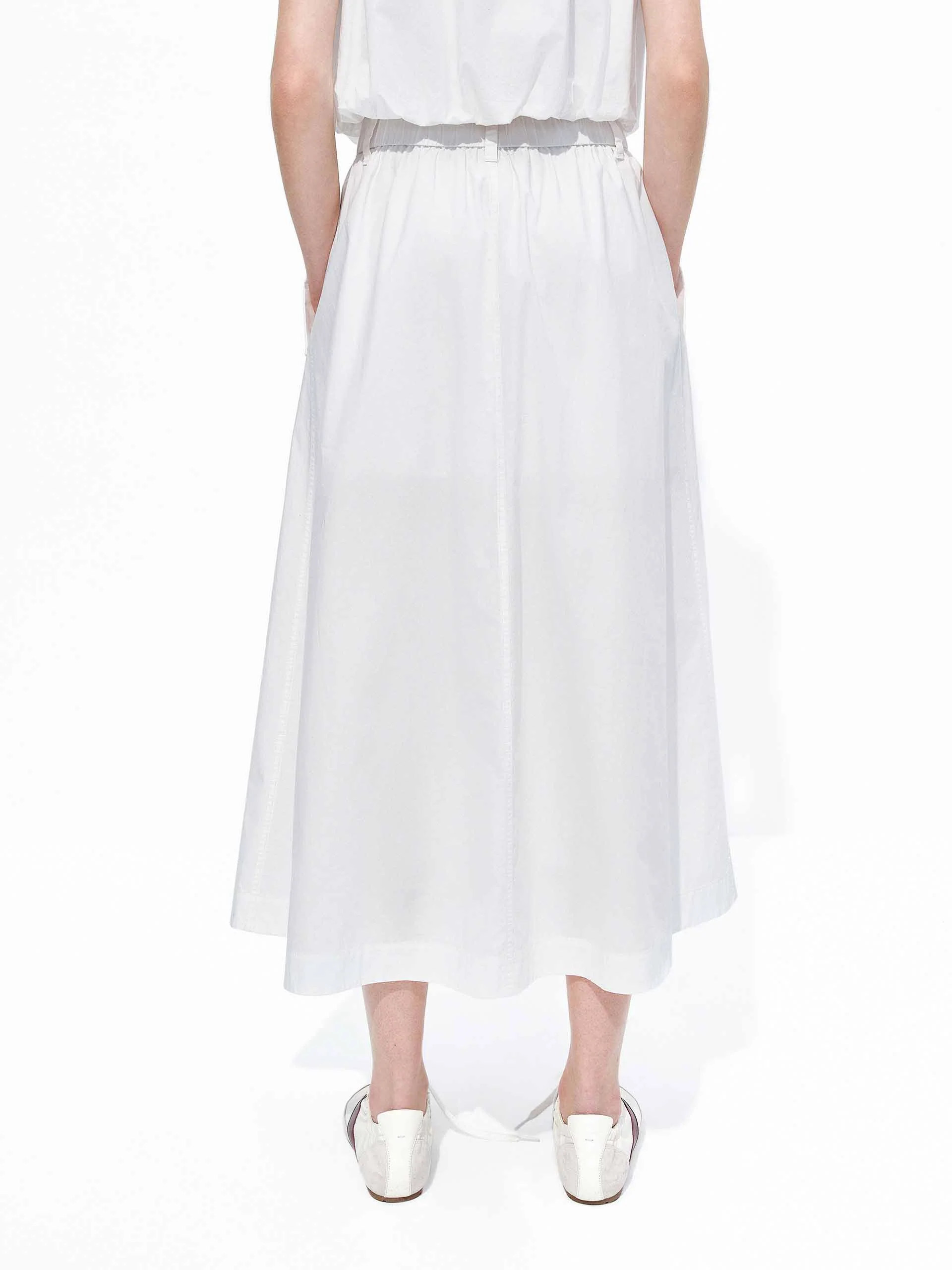 Front Button A-line Skirt - Image 14