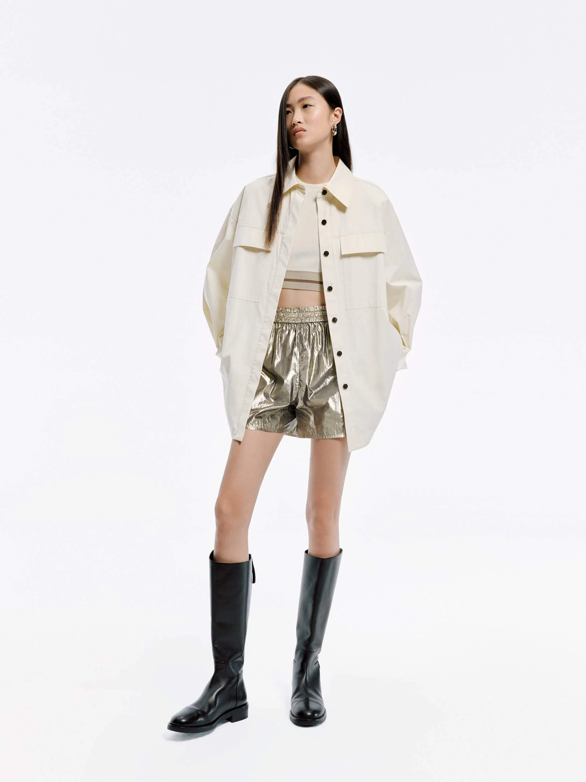 Front Pocket Shirt Jacket - Image 2