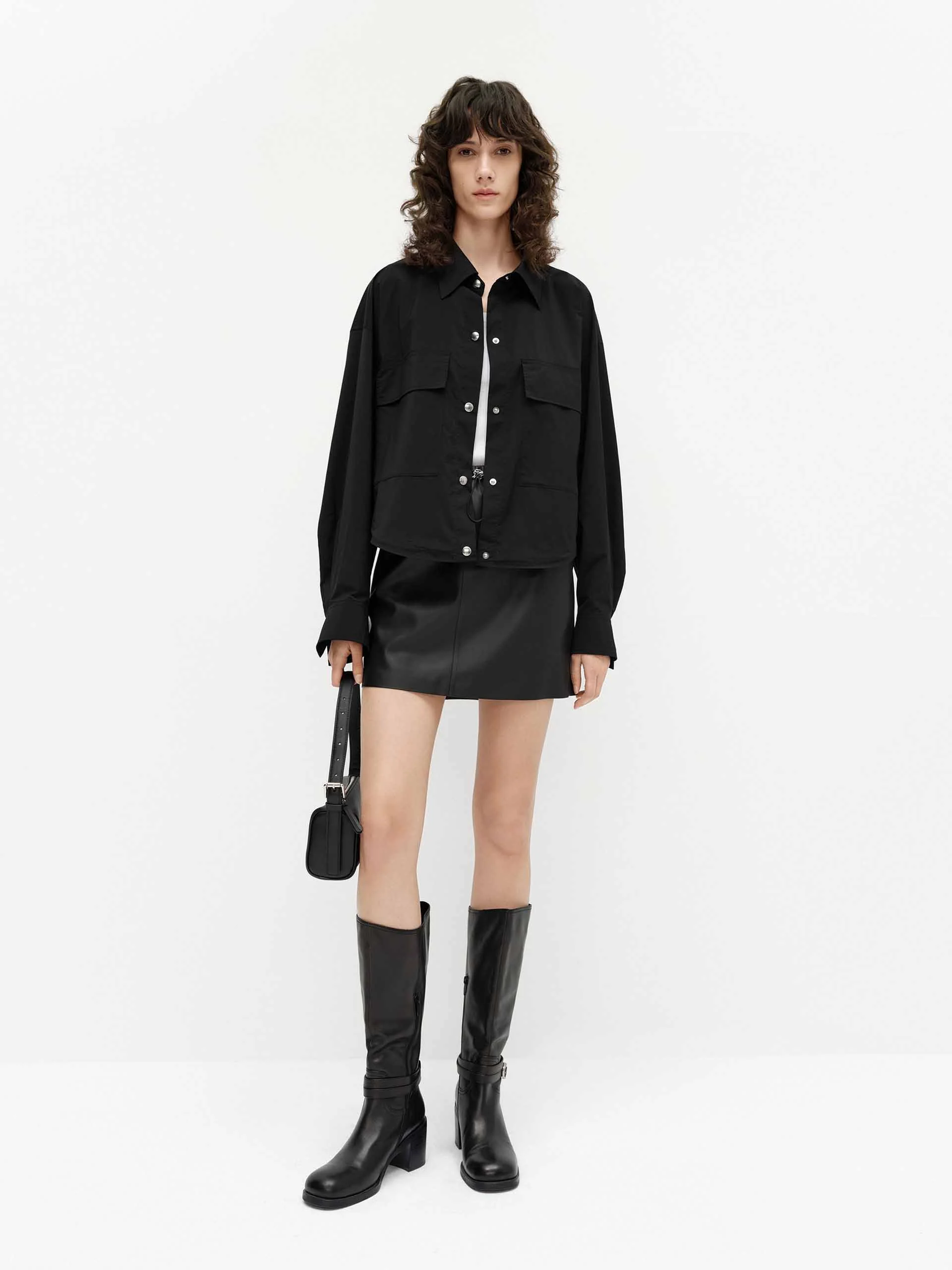Front Pocket Short Jacket - Image 10