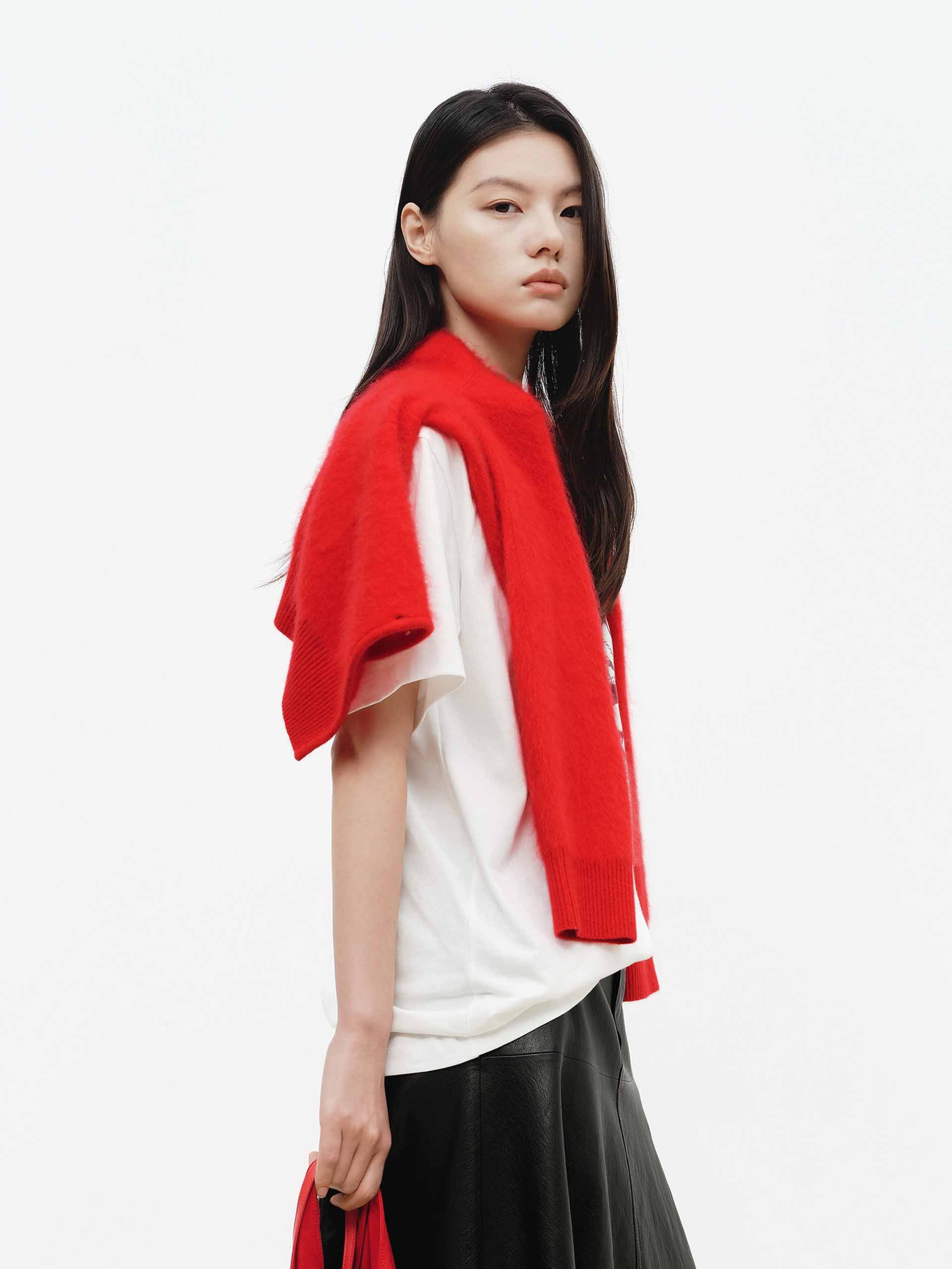Front Printed Cotton T-shirt - Image 3