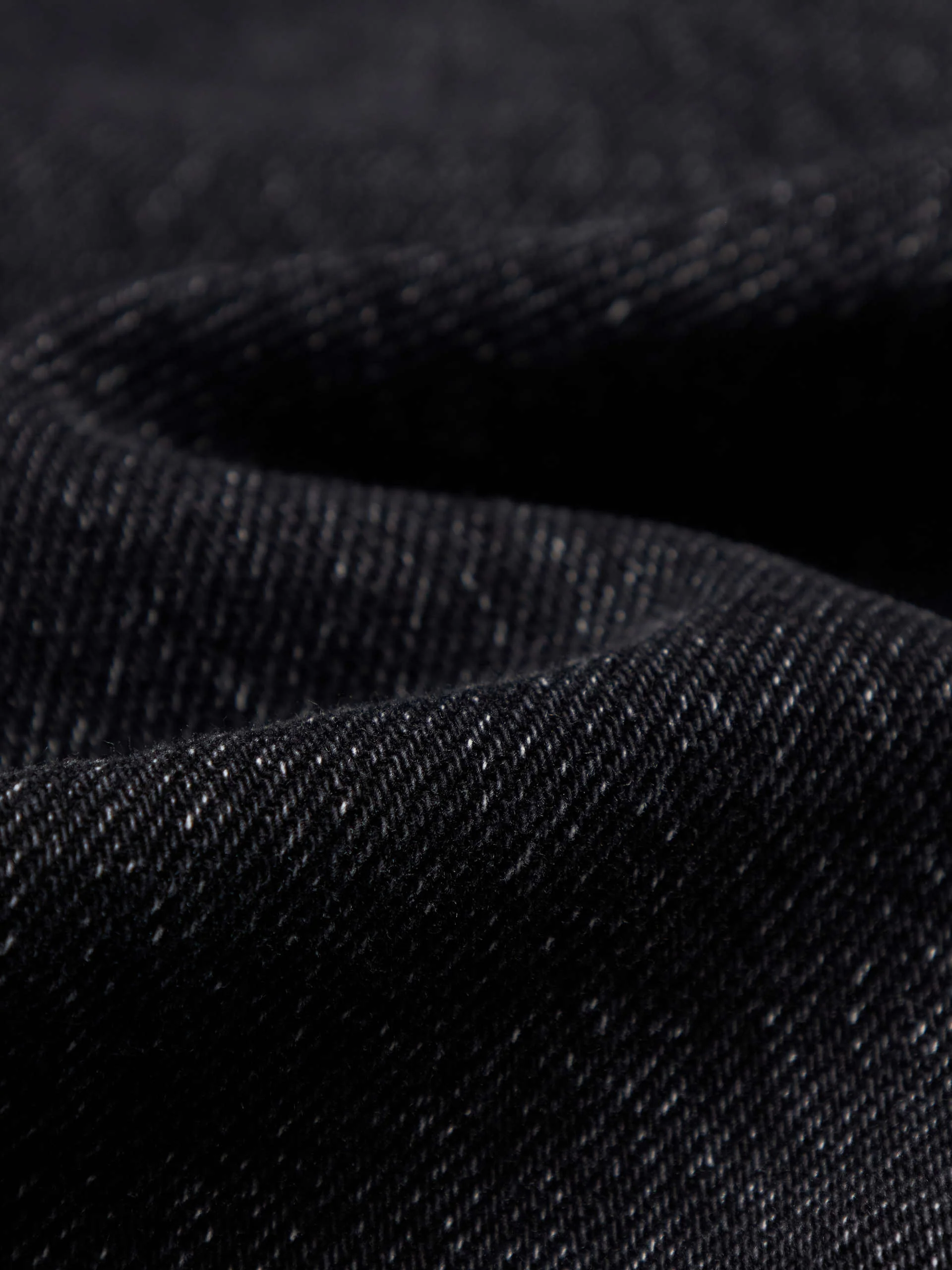 Front Slit Midi Denim Skirt - Image 4