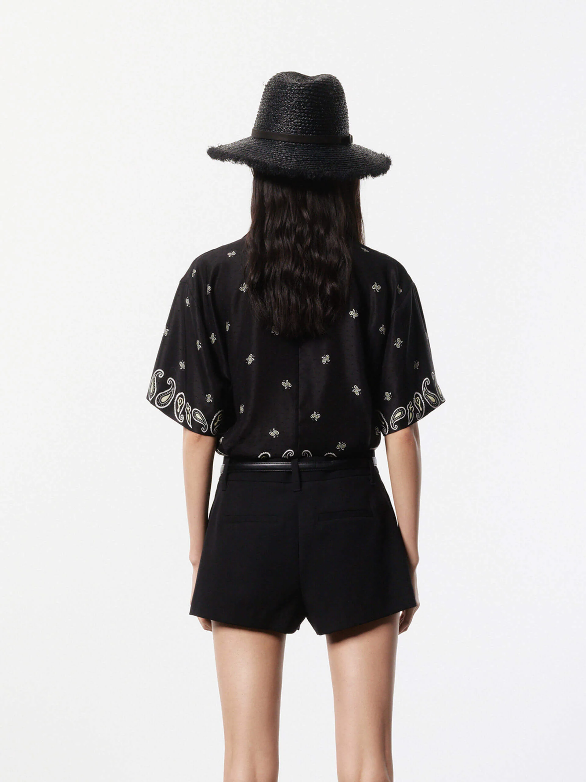Front Tie Cropped Top - Image 15