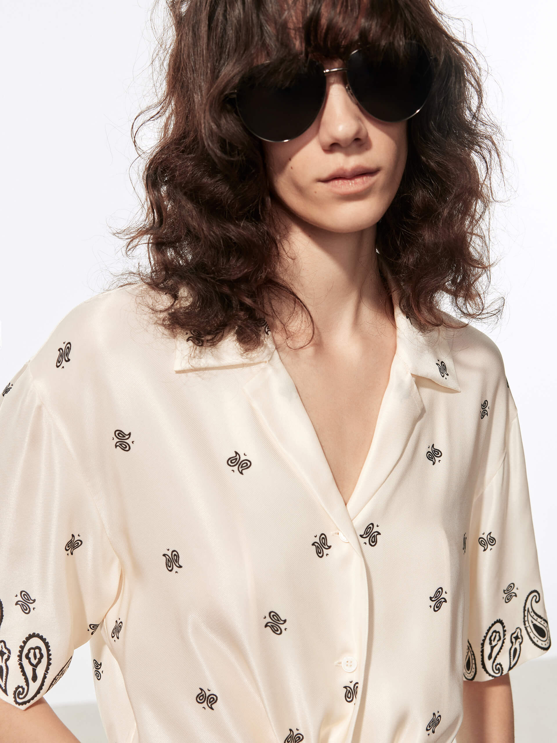Front Tie Cropped Top - Image 6