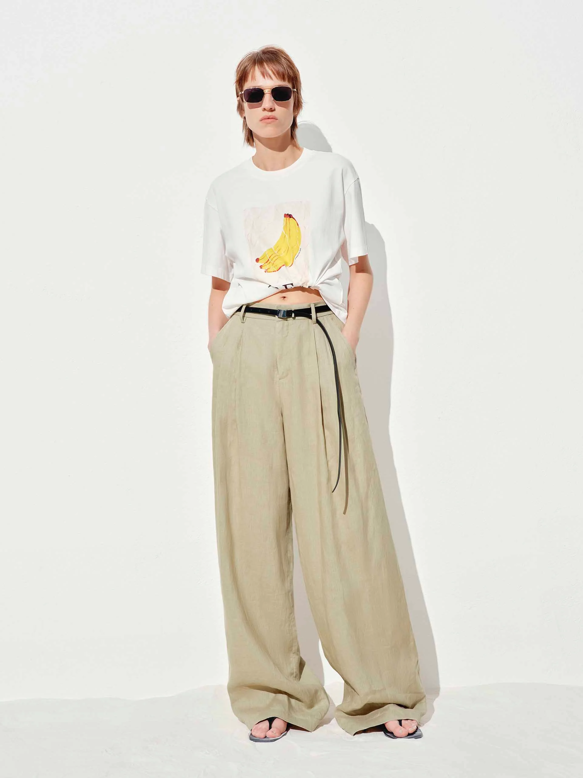 Fruit Print Cotton T-shirt - Image 2