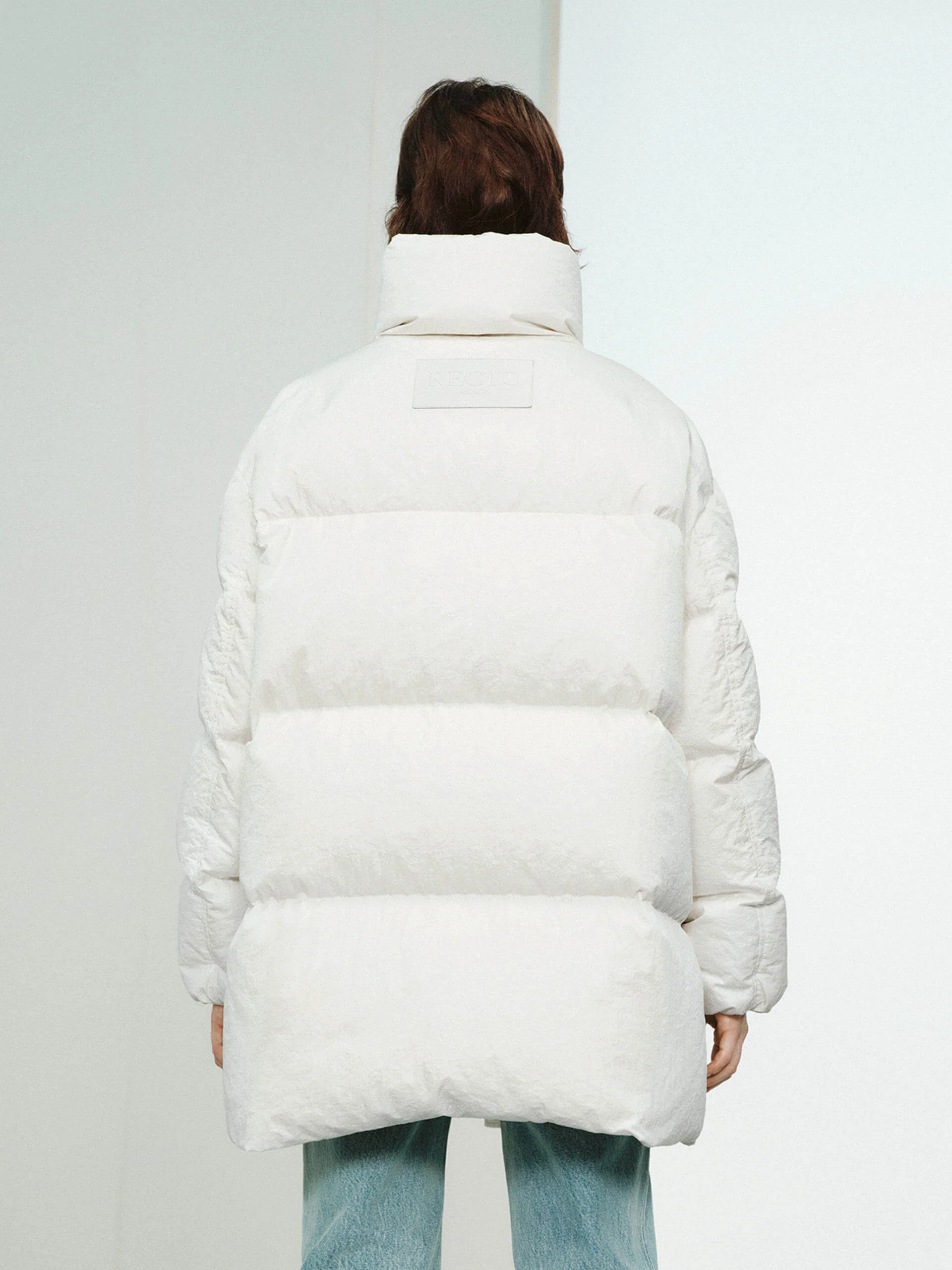 Funnel Neck Down Jacket - Image 6