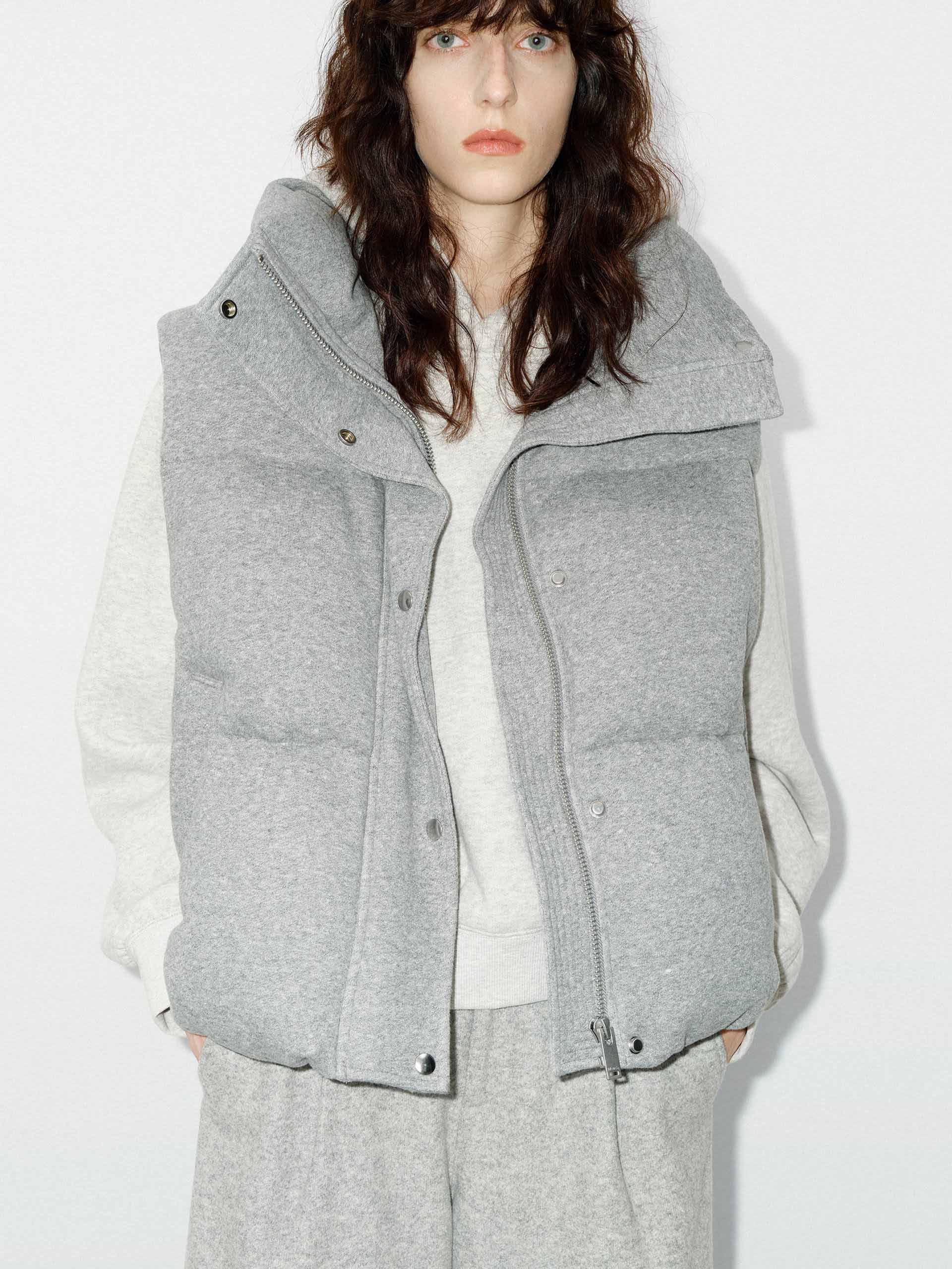 Funnel Neck Down Vest - Image 7