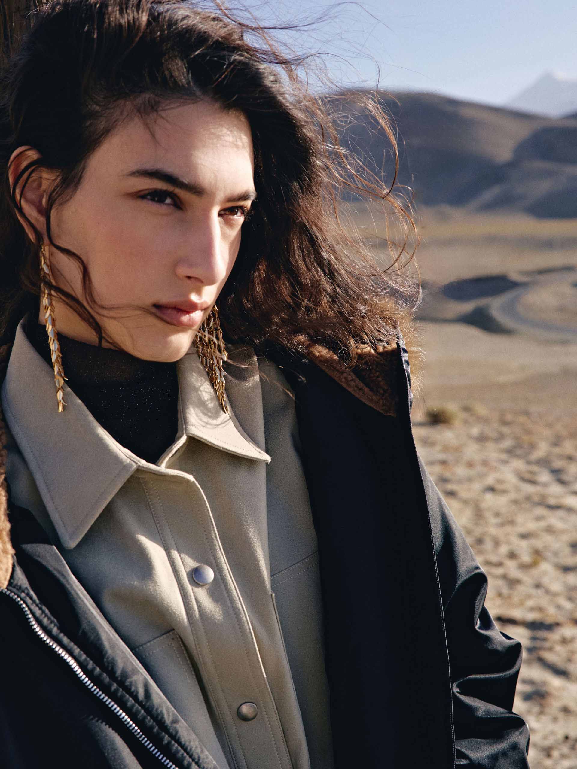 Fur Hooded Down Jacket - Image 8