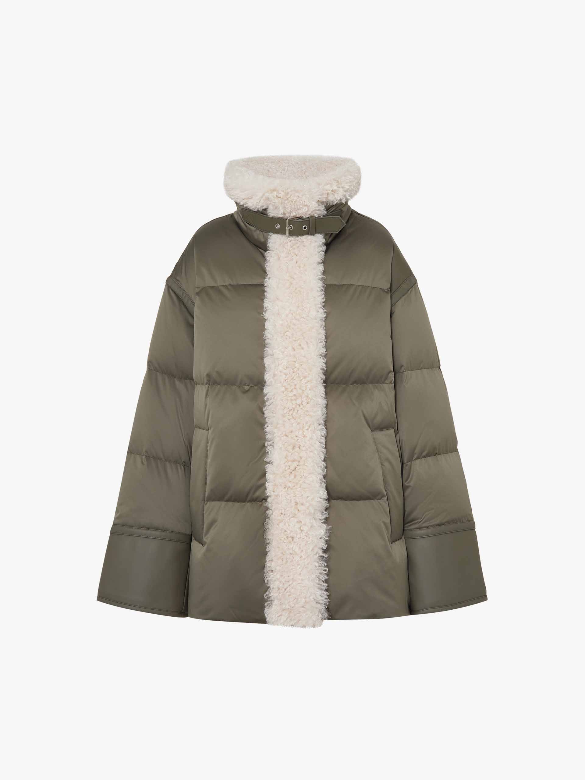 Fur Trim Quilted Down Jacket - Image 5