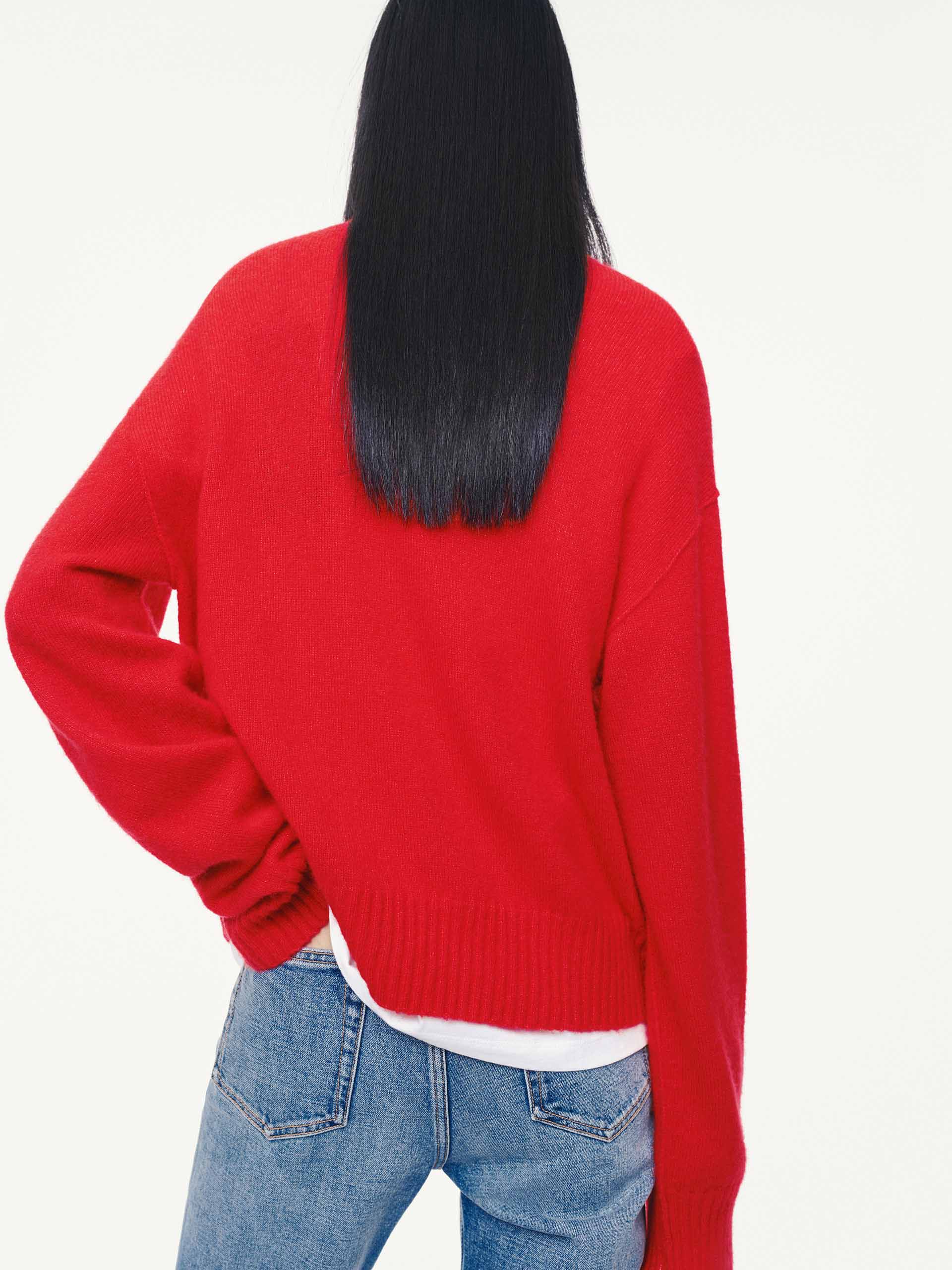 Half Button Knitted Sweater - Image 23