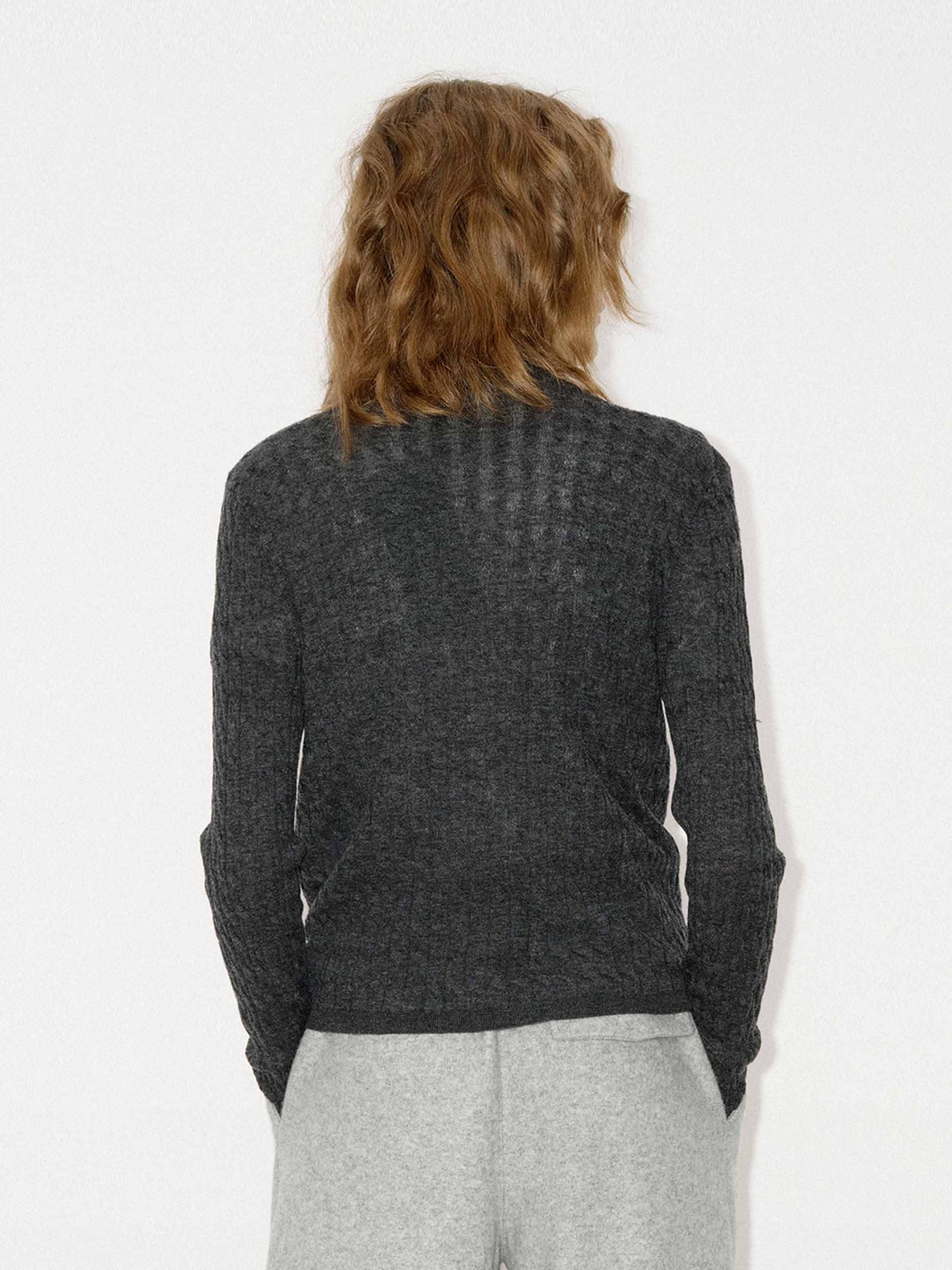 Half Zip Wool Sweater - Image 3