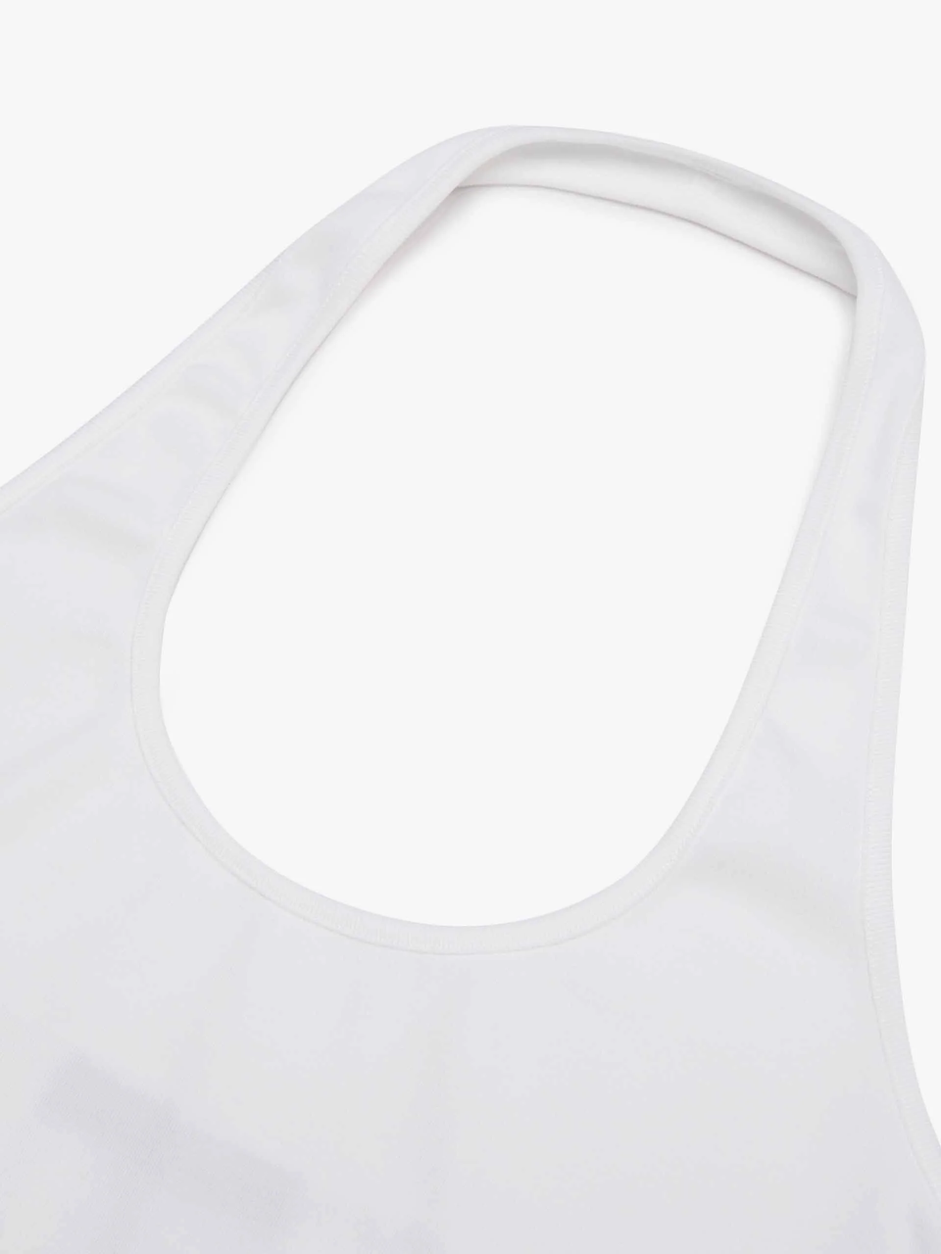 Halterneck Cotton Tank Top - Image 12