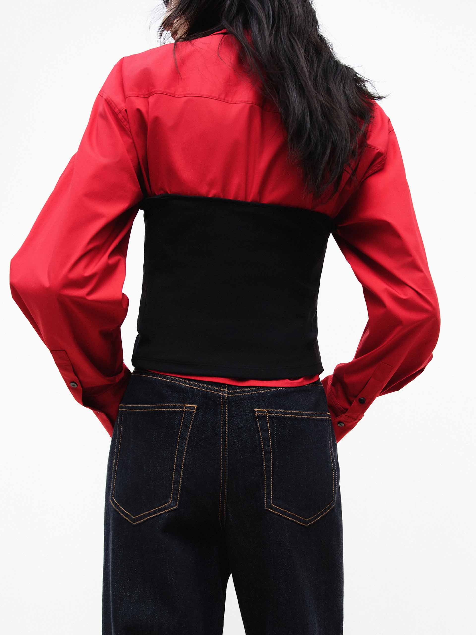 Halterneck Cotton Tank Top - Image 17