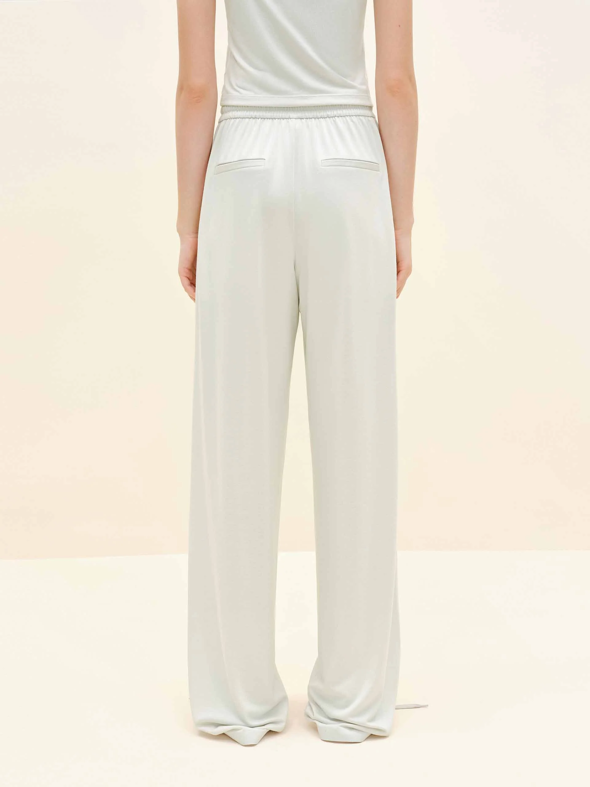High Waist Drawstring Trousers - Image 6