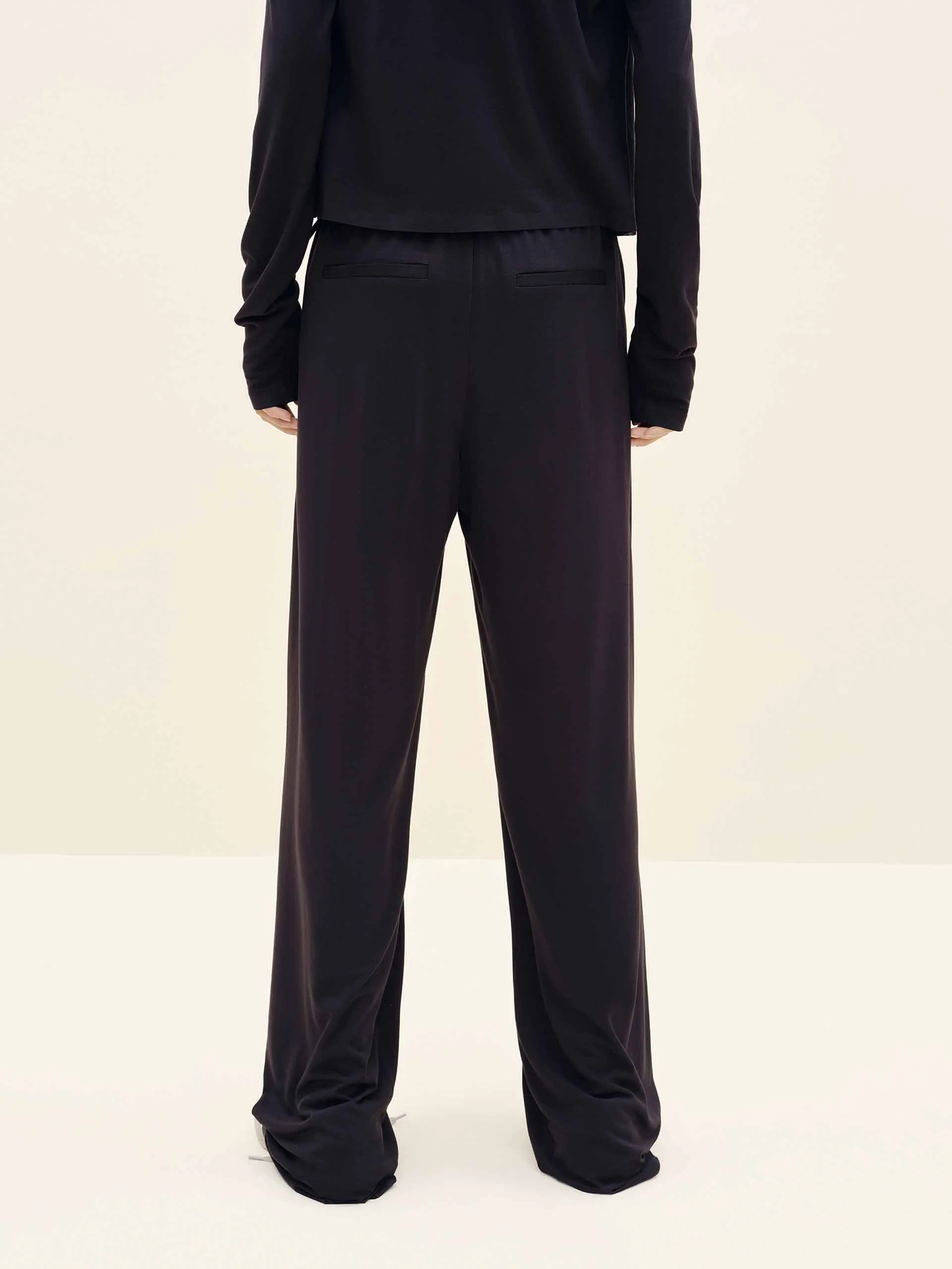 High Waist Drawstring Trousers - Image 6