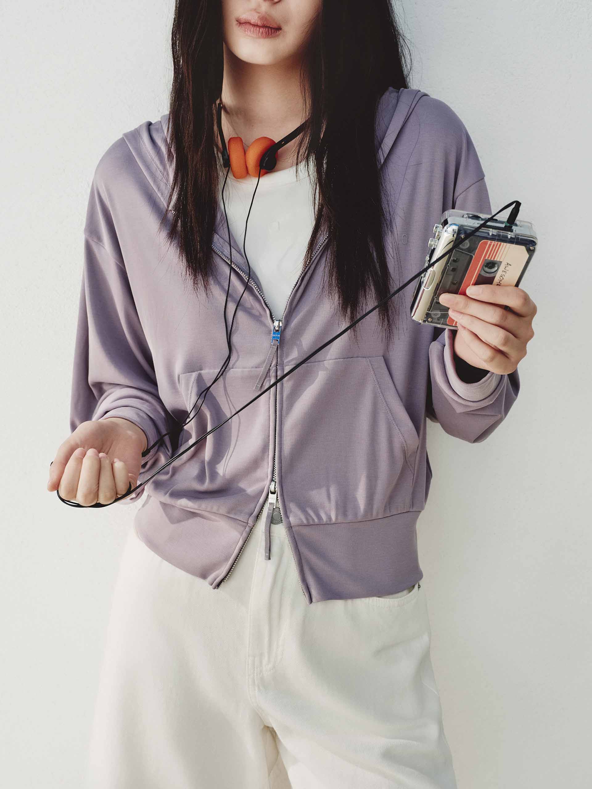 Hooded Athleisure Jacket - Image 7