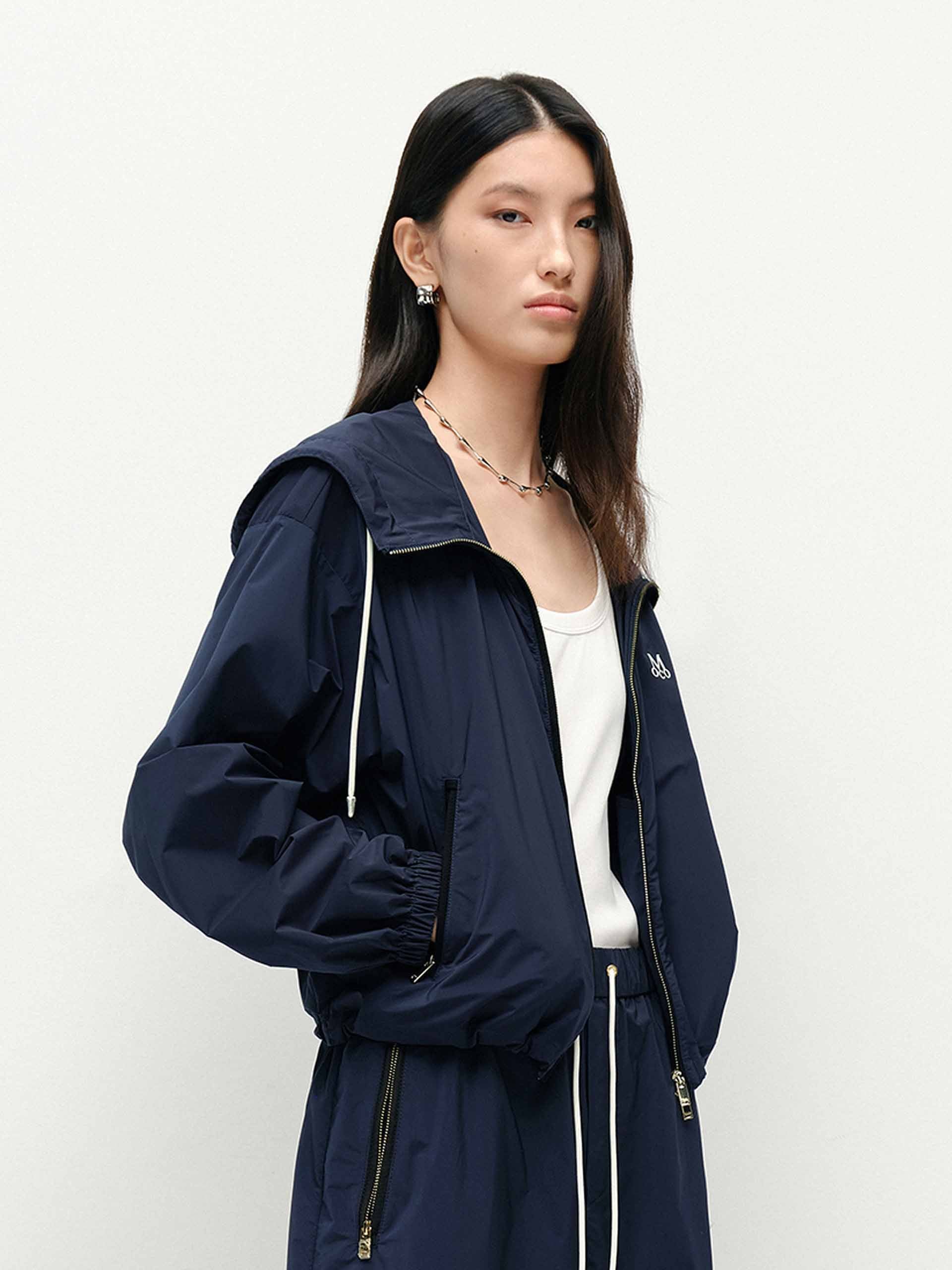 Hooded Detail Parka Jacket - Image 15
