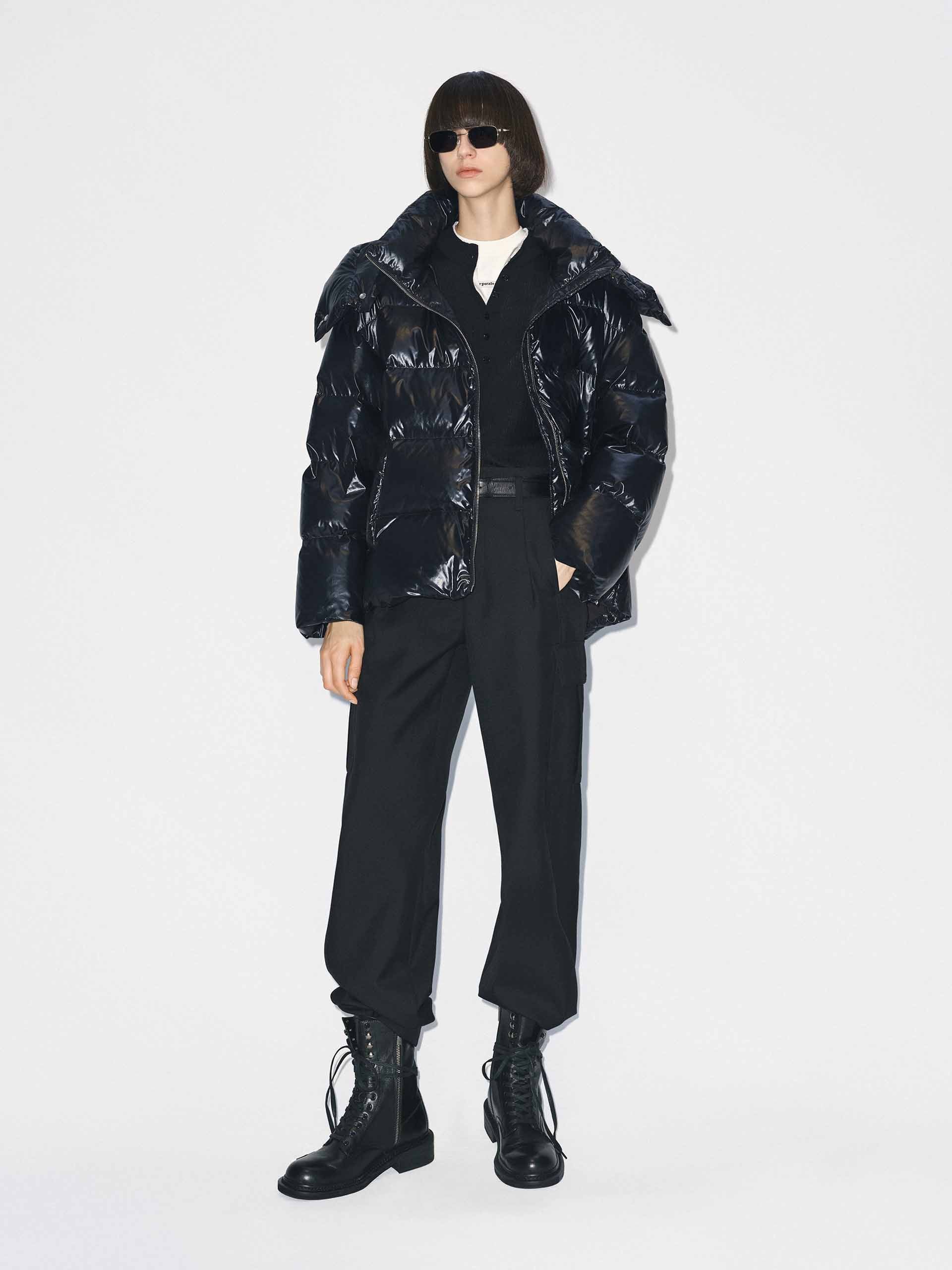 Hooded Puffy Down Jacket - Image 10