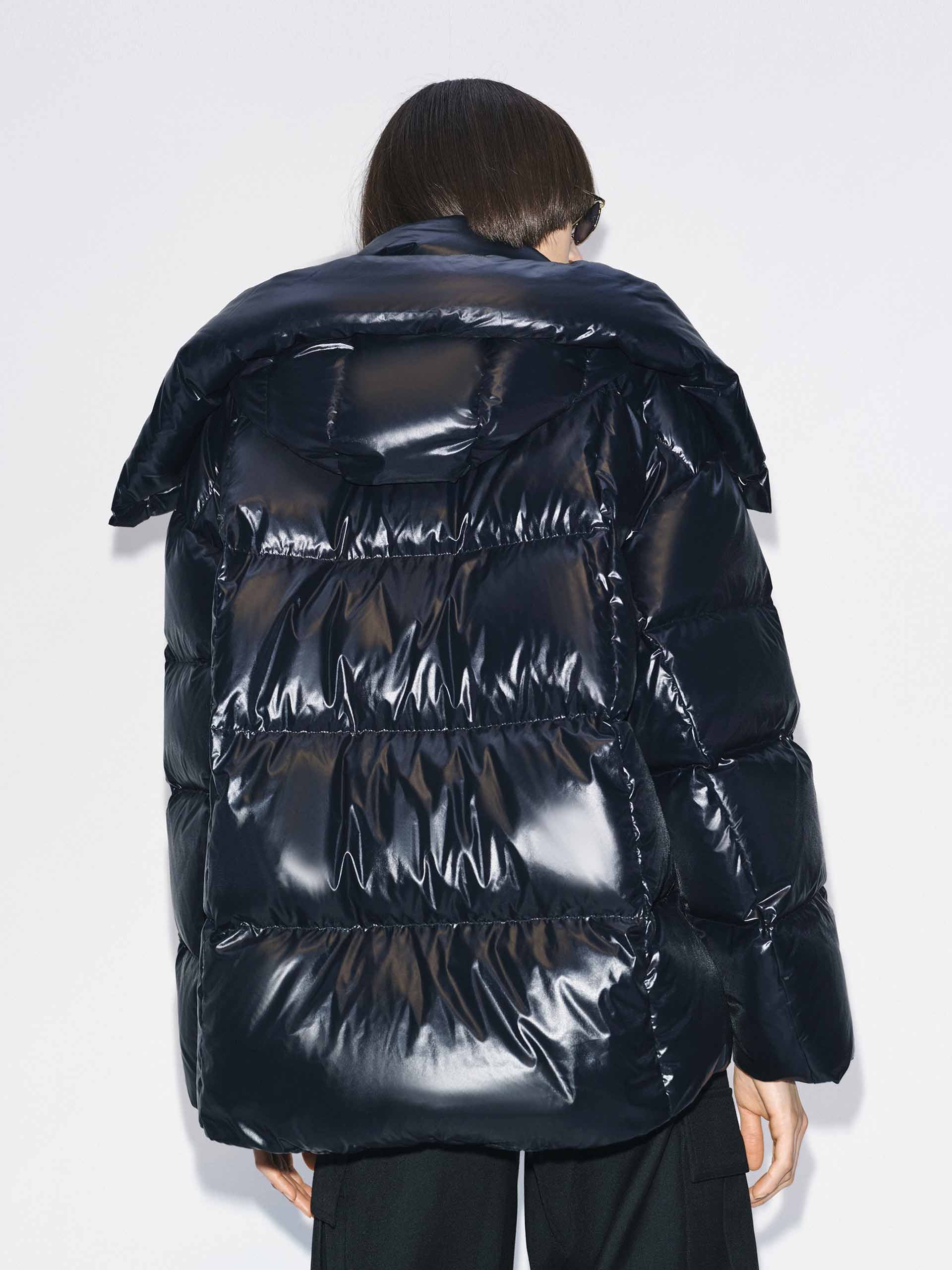 Hooded Puffy Down Jacket - Image 14