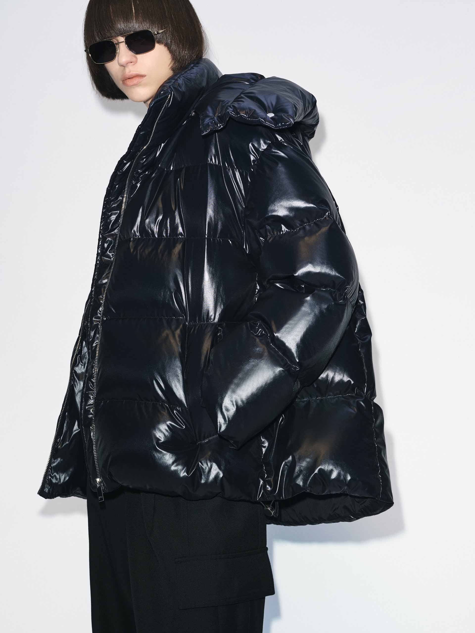Hooded Puffy Down Jacket - Image 16
