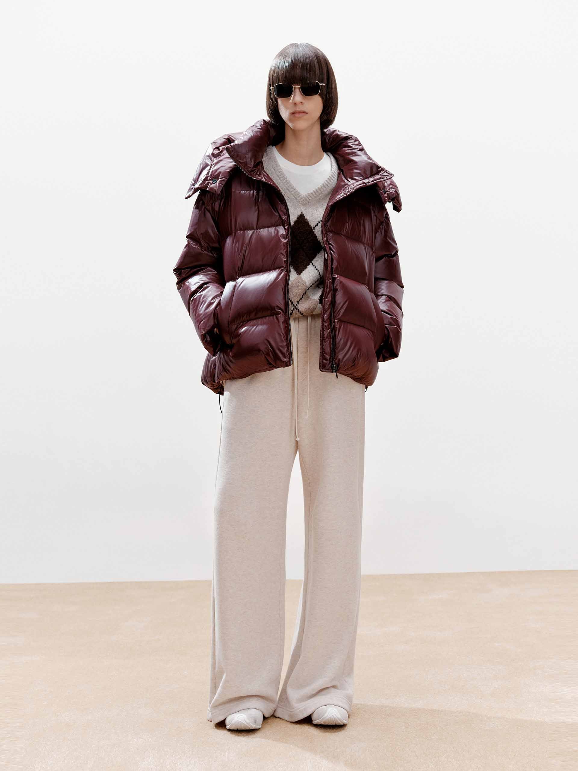 Hooded Puffy Down Jacket - Image 2