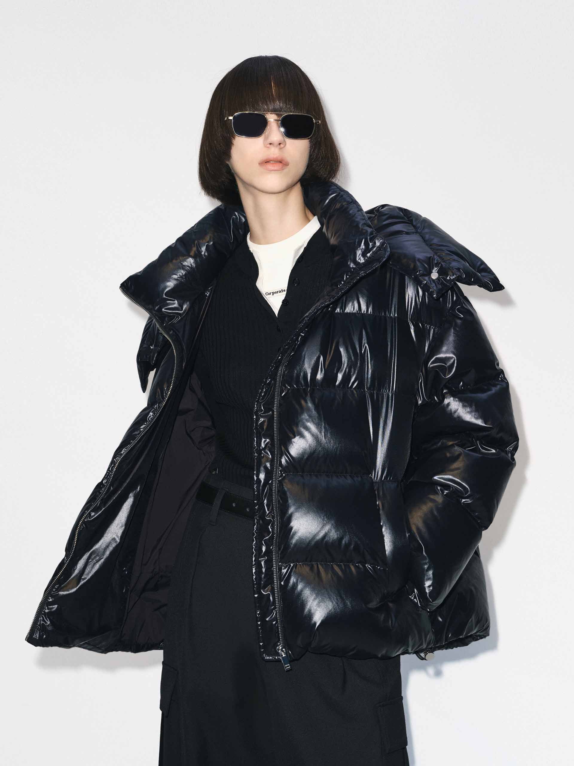 Hooded Puffy Down Jacket - Image 9