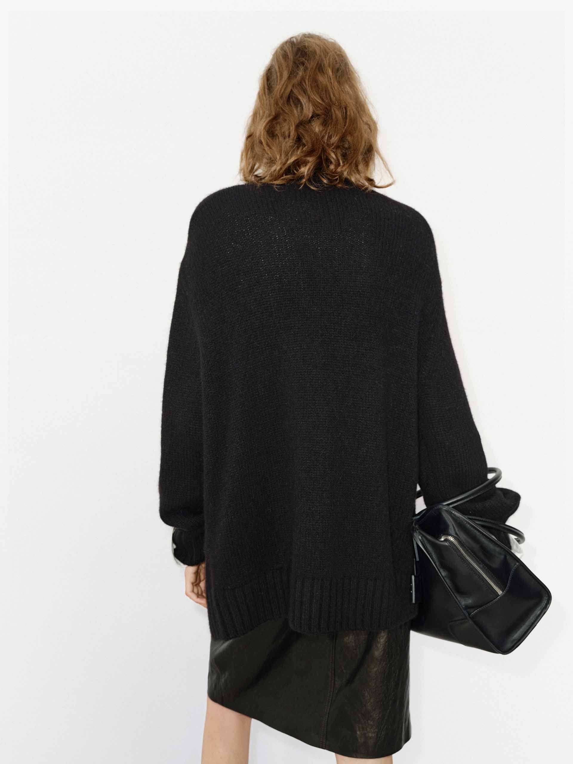 Include Alpaca Loose Cardigan - Image 8