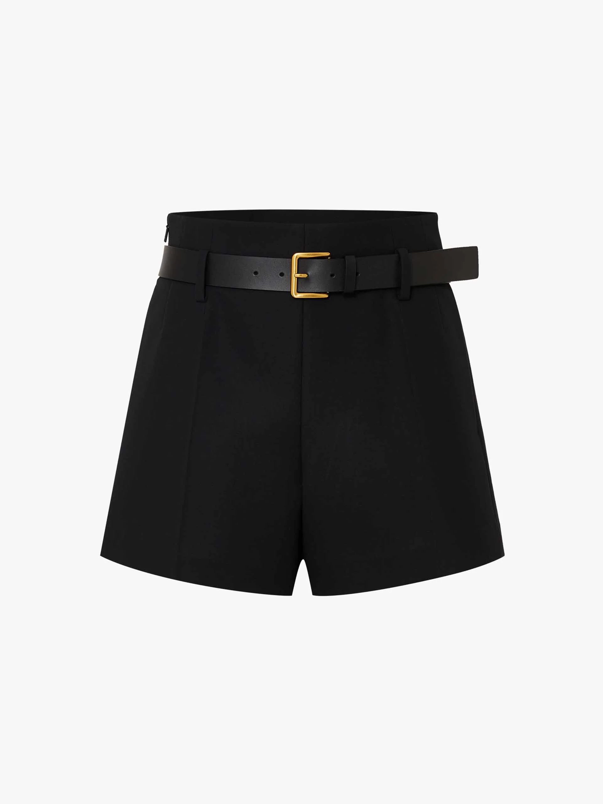 Include Belt Cotton Zipper Shorts - Image 13
